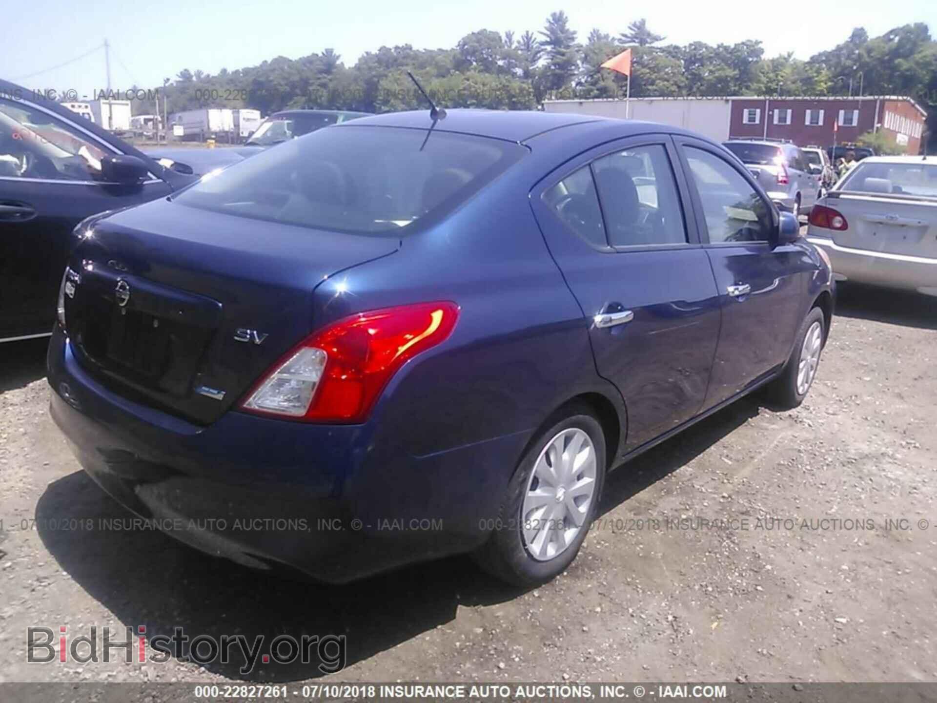 2012 Nissan Versa - VIN: 3N1CN7AP3CL801907 - Фото 4