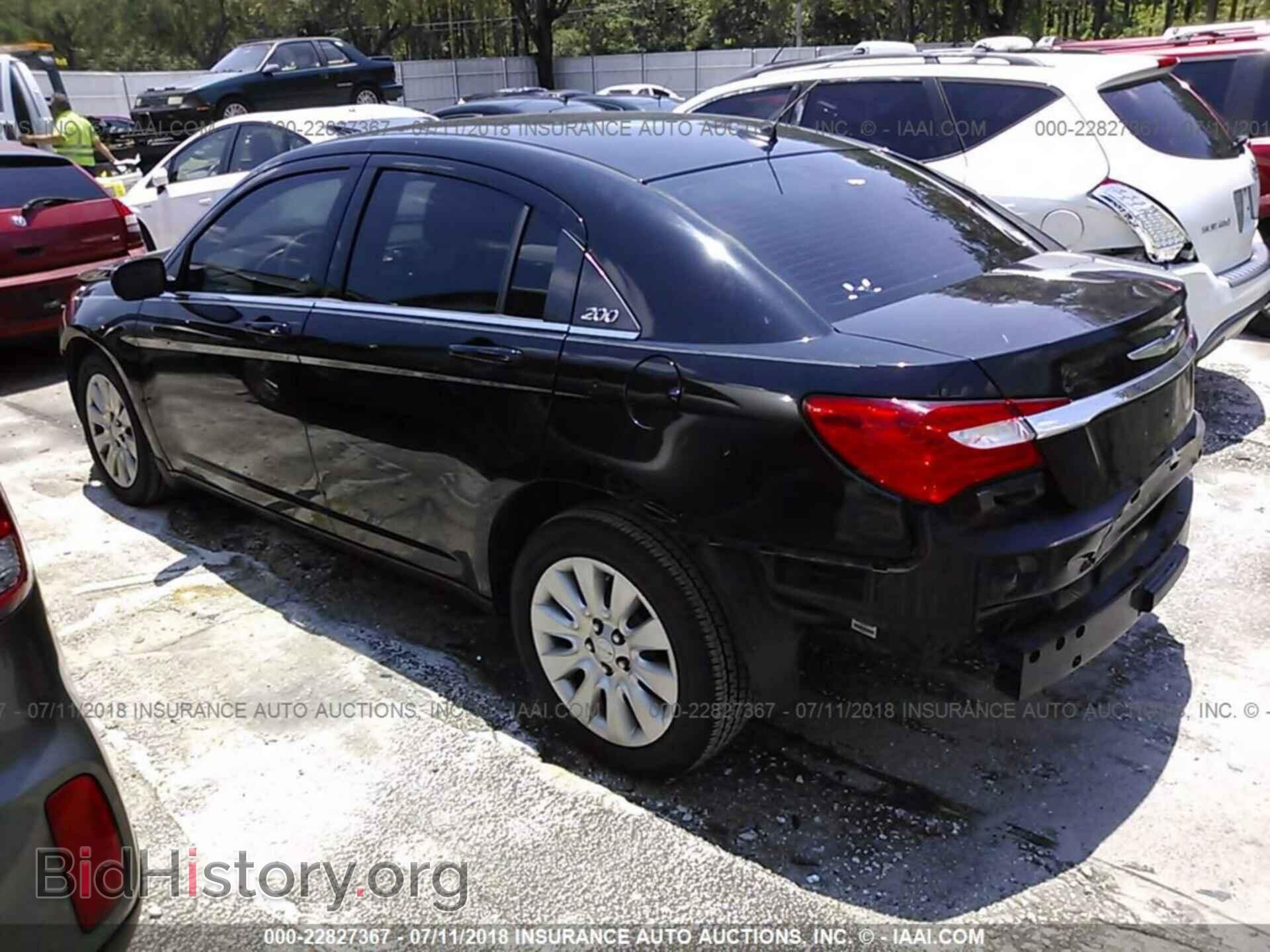 2012 Chrysler 200 - VIN: 1C3CCBAB4CN213349 - Фото 3