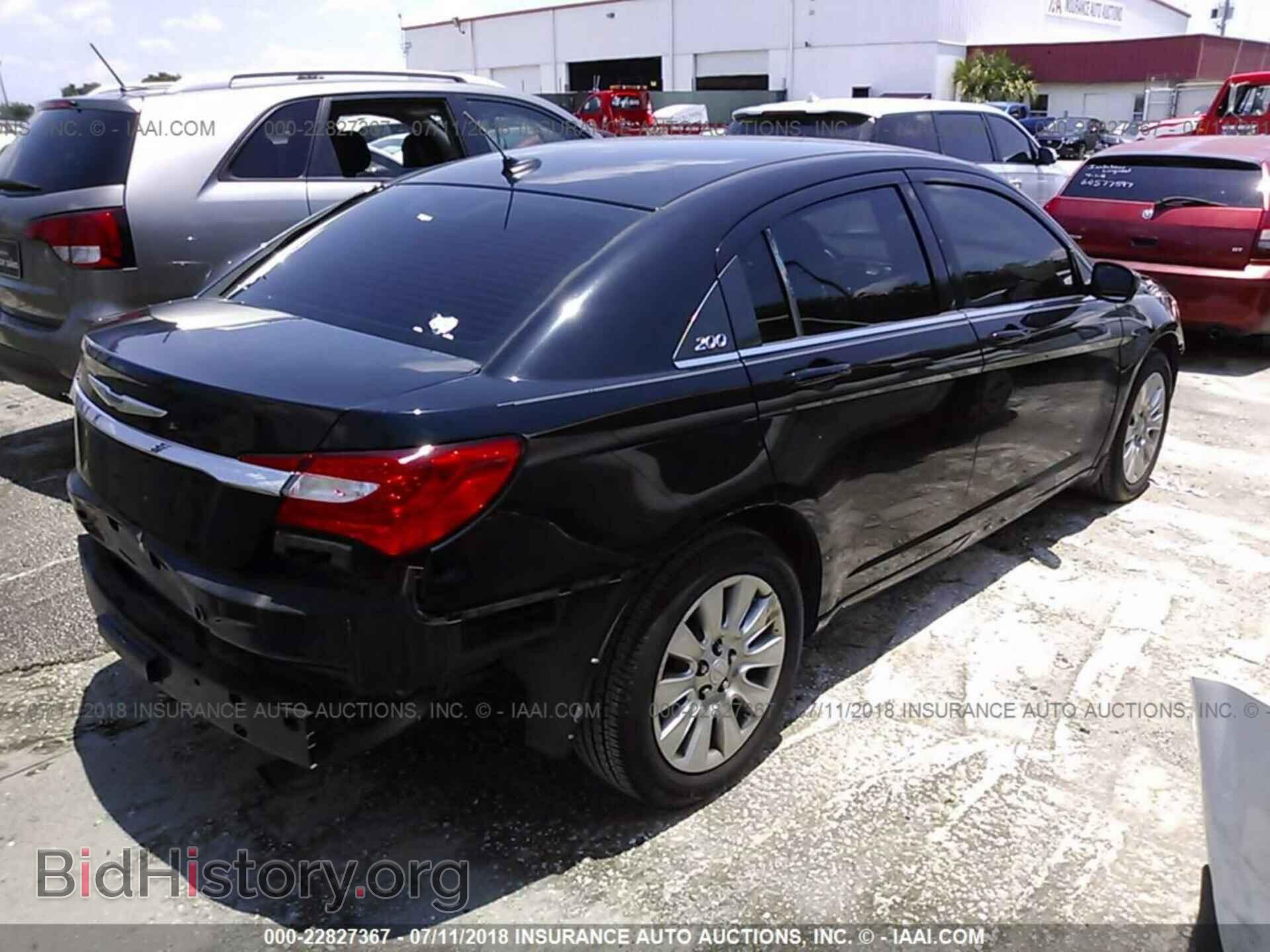 2012 Chrysler 200 - VIN: 1C3CCBAB4CN213349 - Фото 4