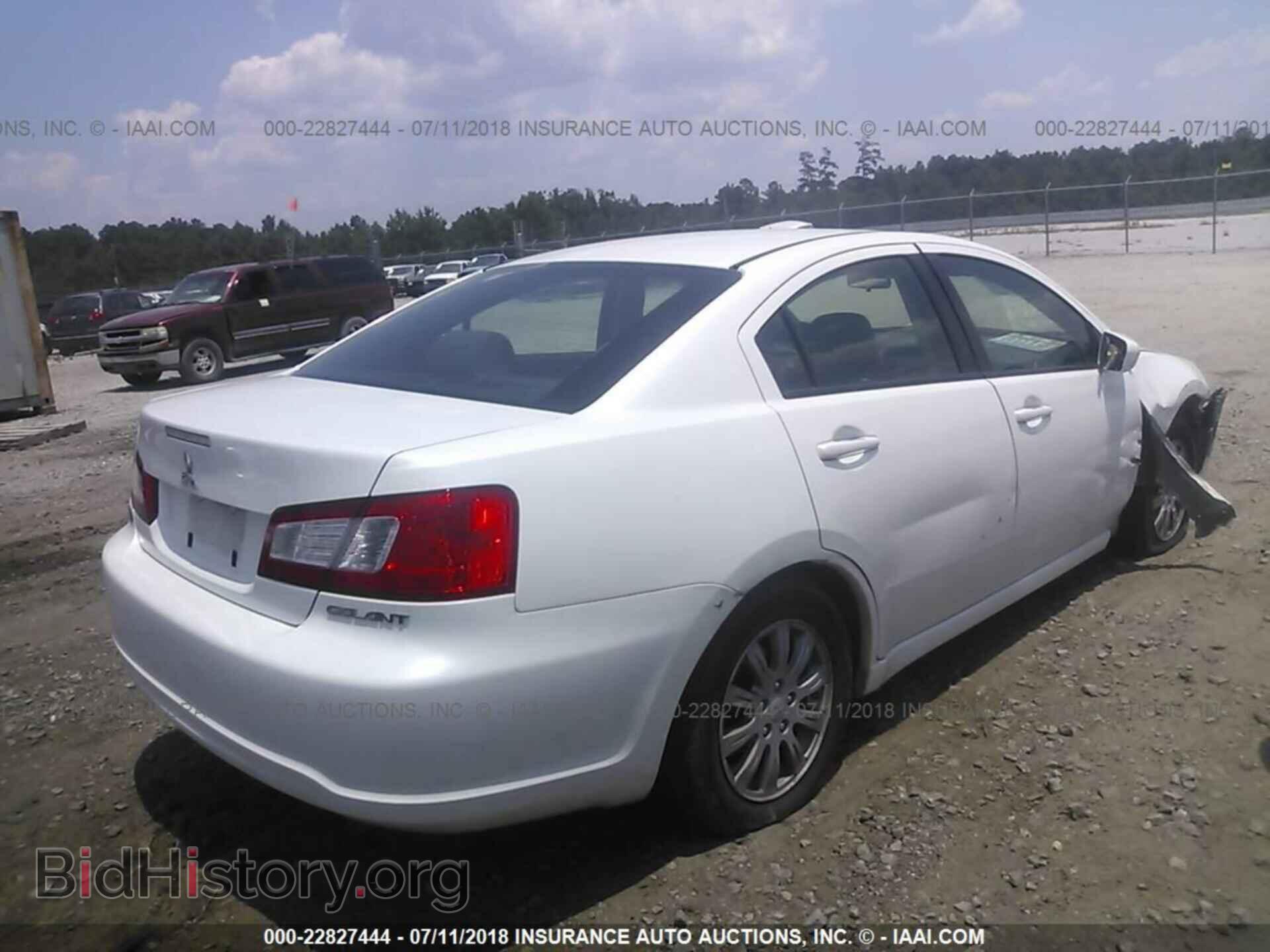 2012 Mitsubishi Galant - VIN: 4A32B2FF9CE022593 - Фото 4