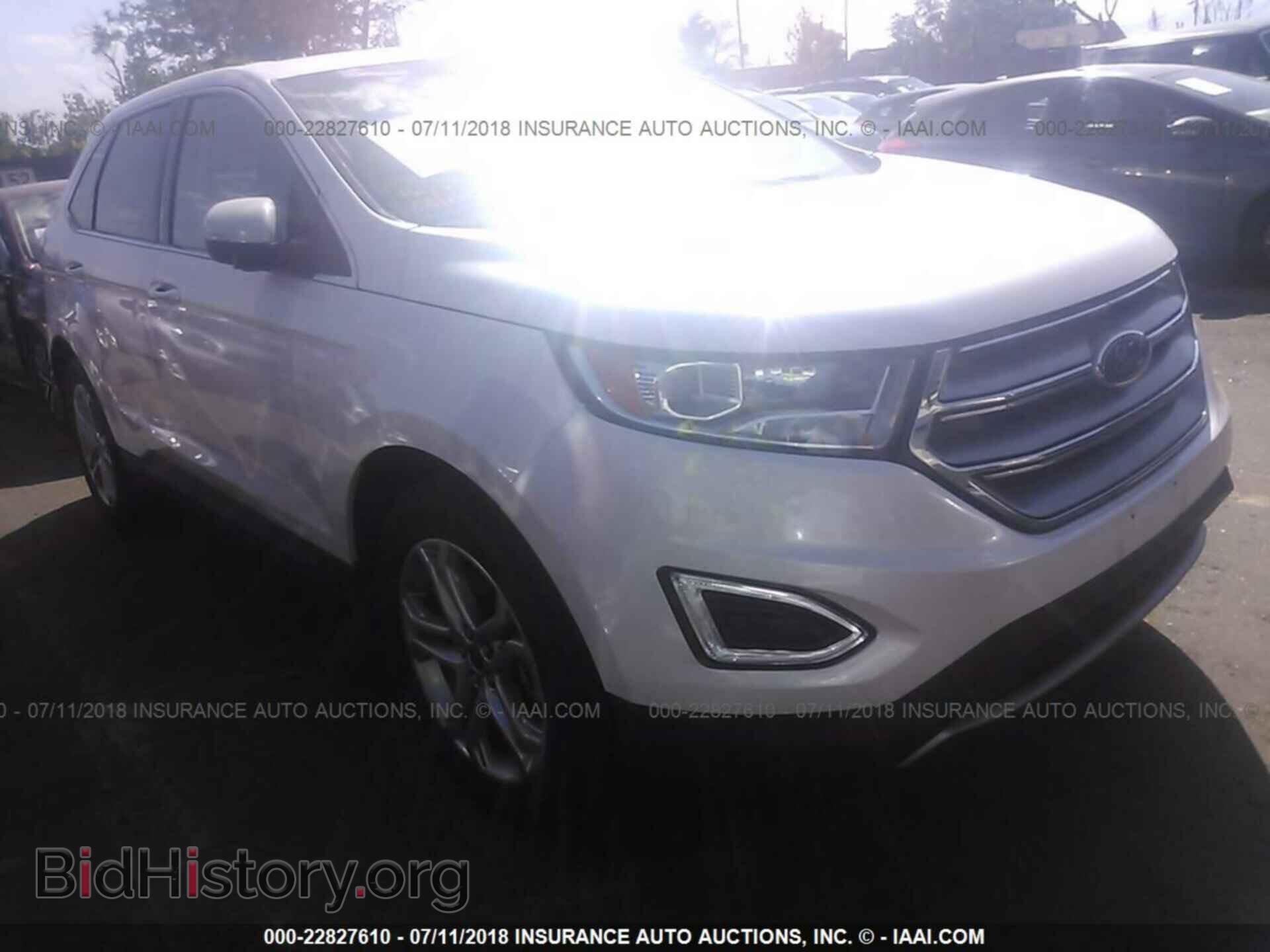 Фотография 2FMPK4K91JBB43708 - Ford Edge 2018