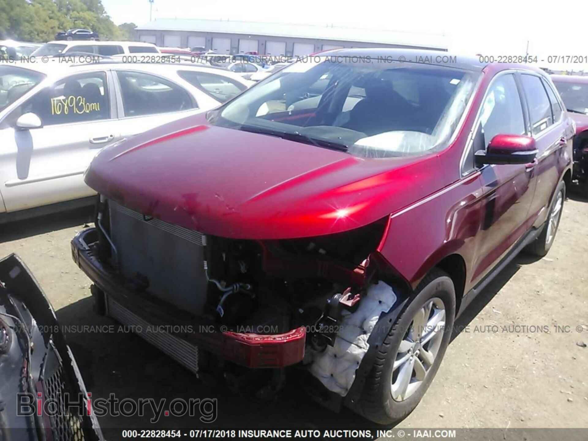 2015 Ford Edge - VIN: 2FMTK4J93FBB80265 - Фото 2