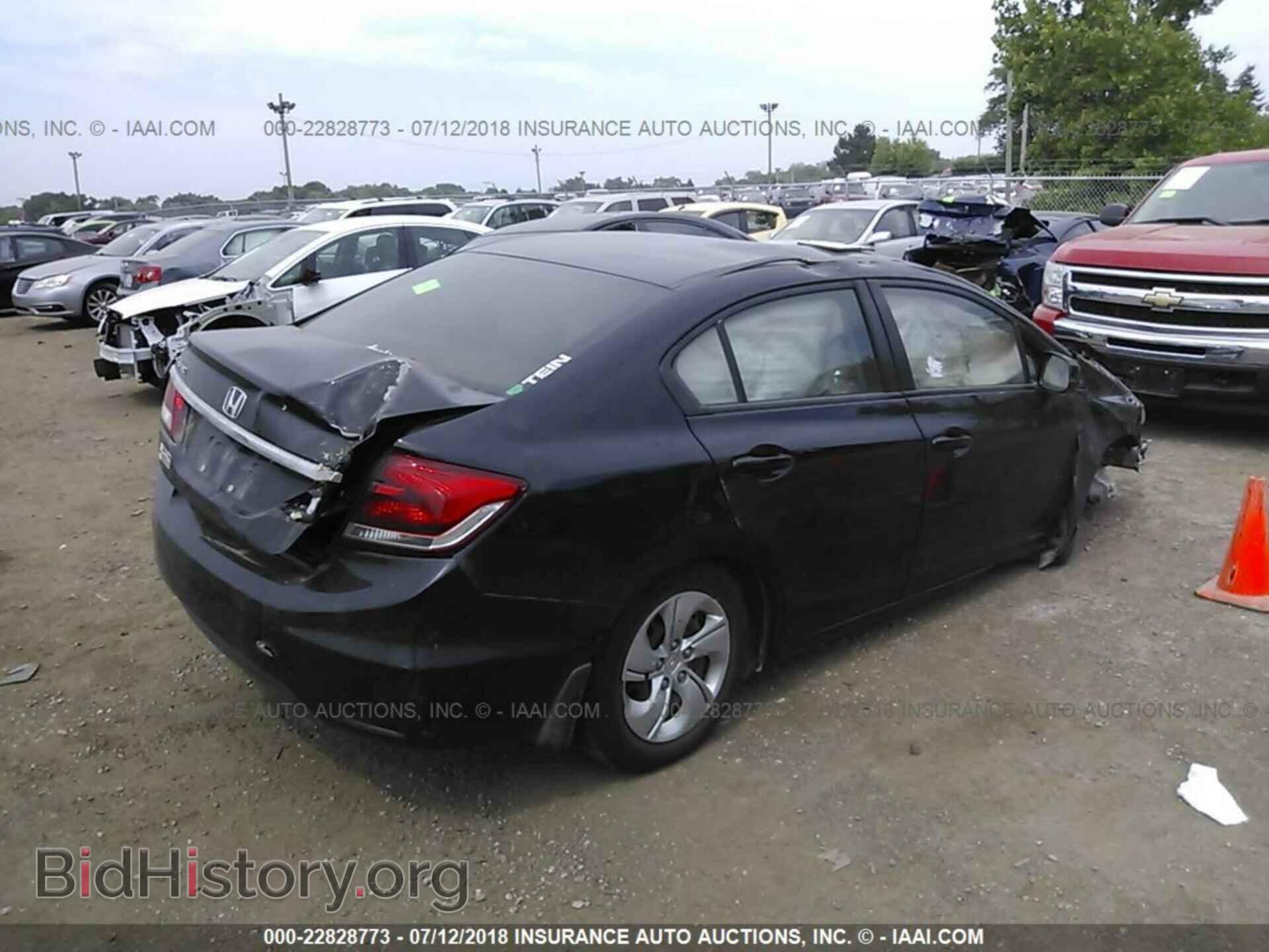 2013 Honda Civic - VIN: 19XFB2F56DE021029 - Фото 4