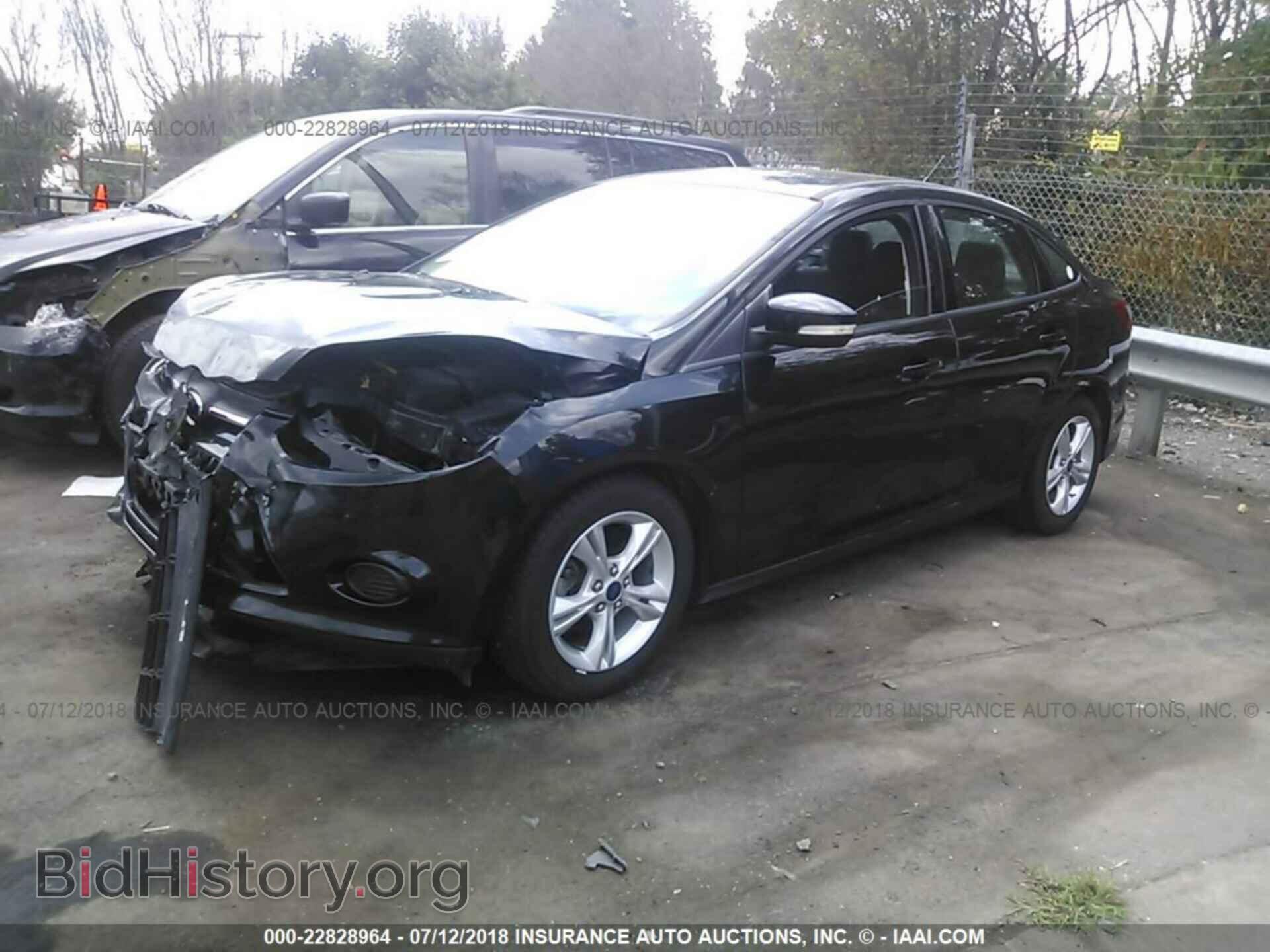 2014 FORD FOCUS - VIN: 1FADP3F29EL410735 - Фото 2