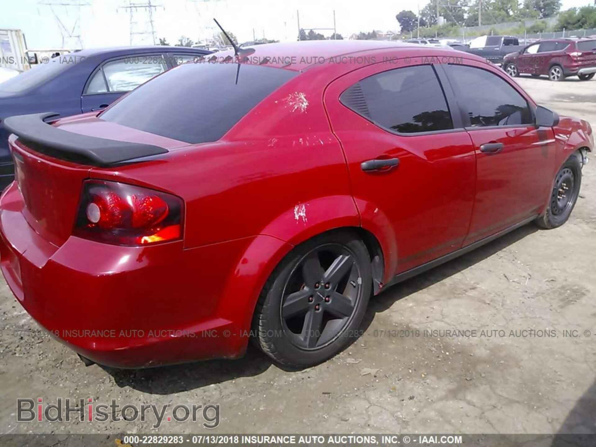 2013 Dodge Avenger - VIN: 1C3CDZAB2DN707815 - Фото 4
