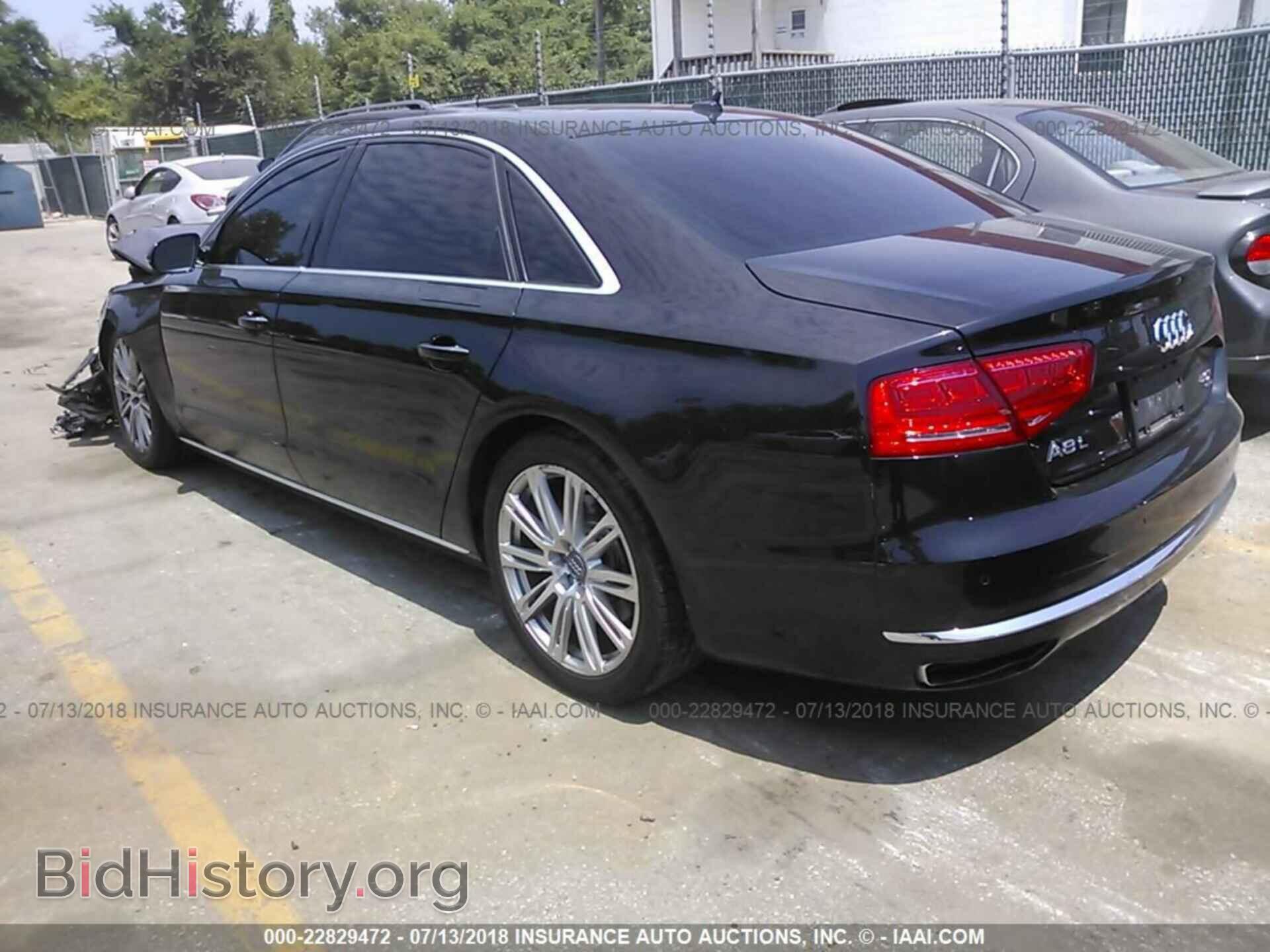 2013 AUDI A8 - VIN: WAUR2AFDXDN032705 - Фото 3