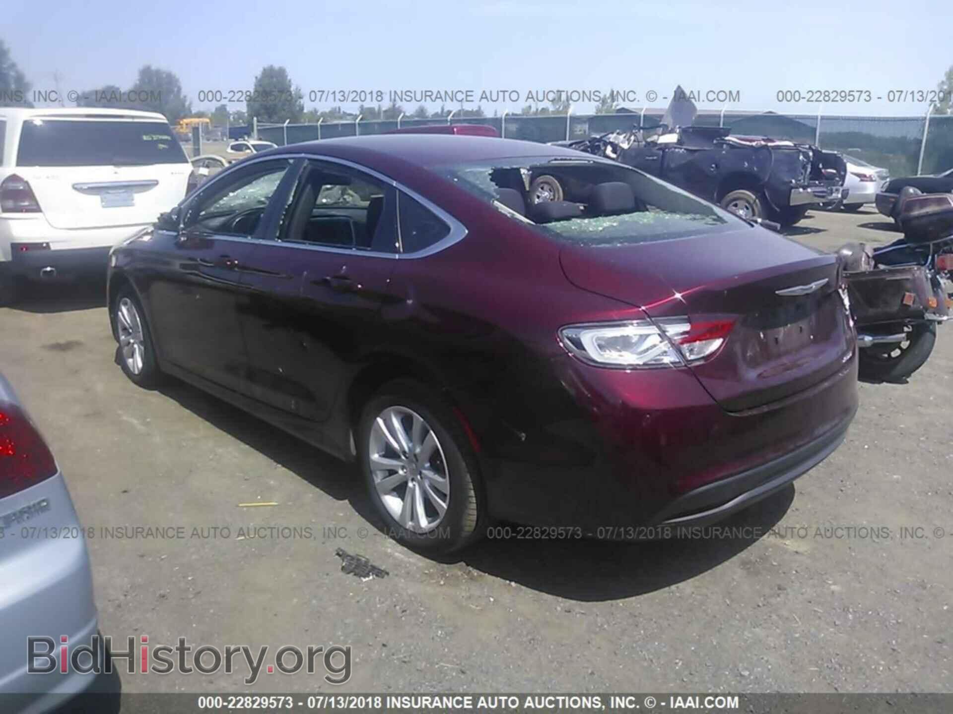 2016 Chrysler 200 - VIN: 1C3CCCFB6GN181878 - Фото 3