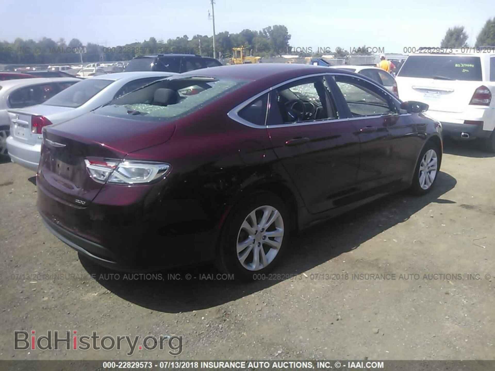 2016 Chrysler 200 - VIN: 1C3CCCFB6GN181878 - Фото 4