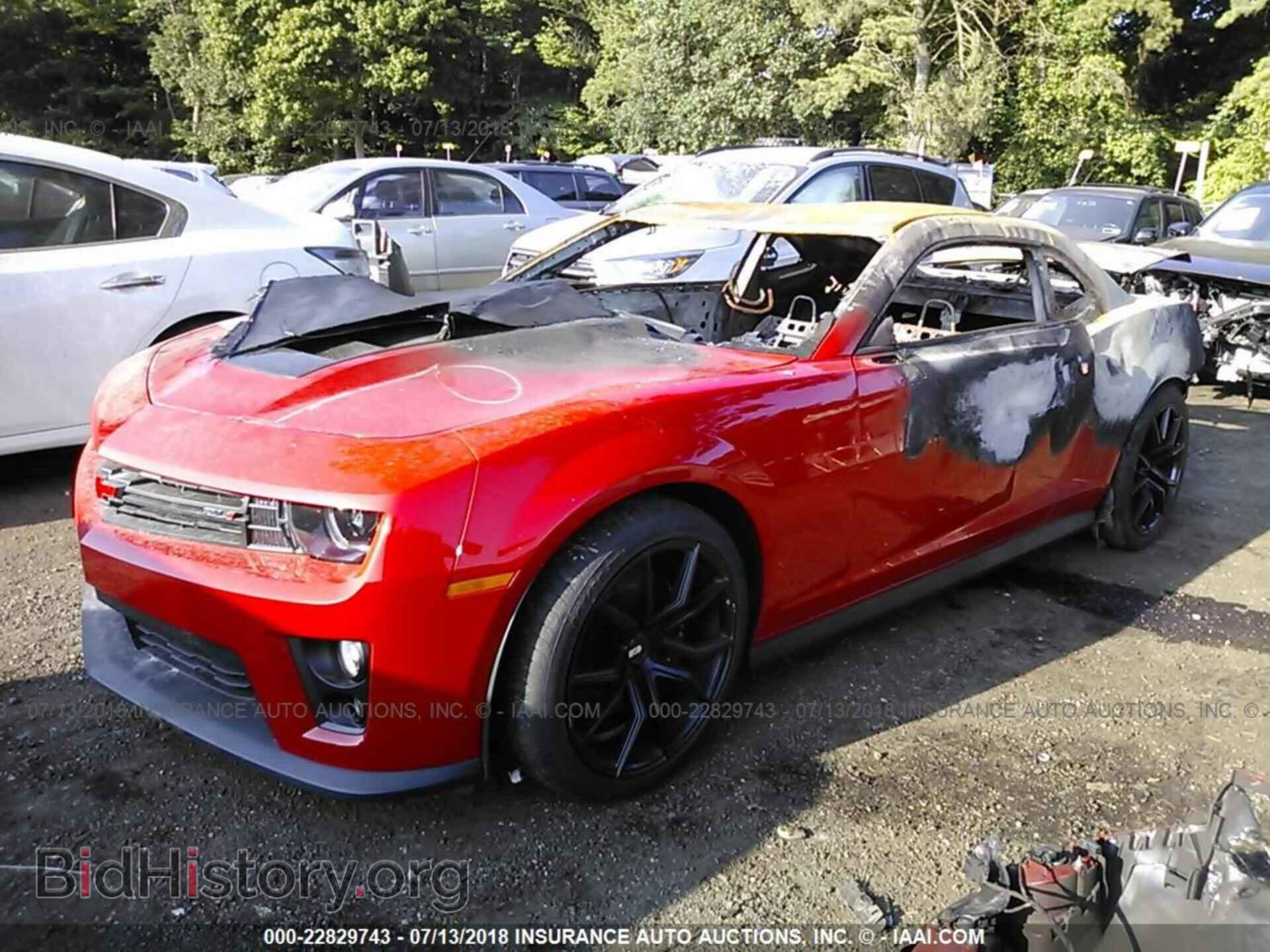 2012 Chevrolet Camaro - VIN: 2G1FS1EP8C9800953 - Фото 2