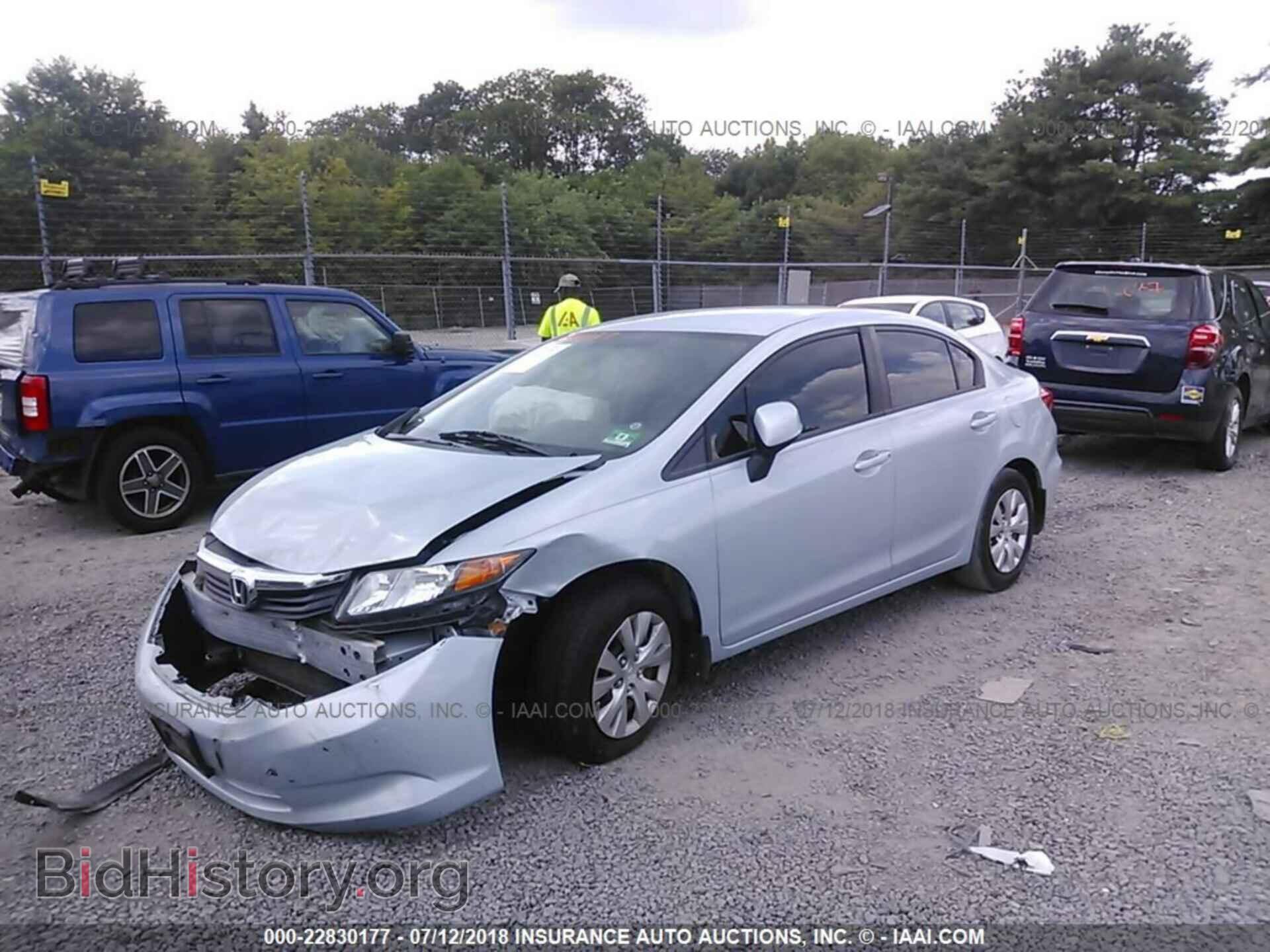 2012 Honda Civic - VIN: 19XFB2F58CE346991 - Photo 2