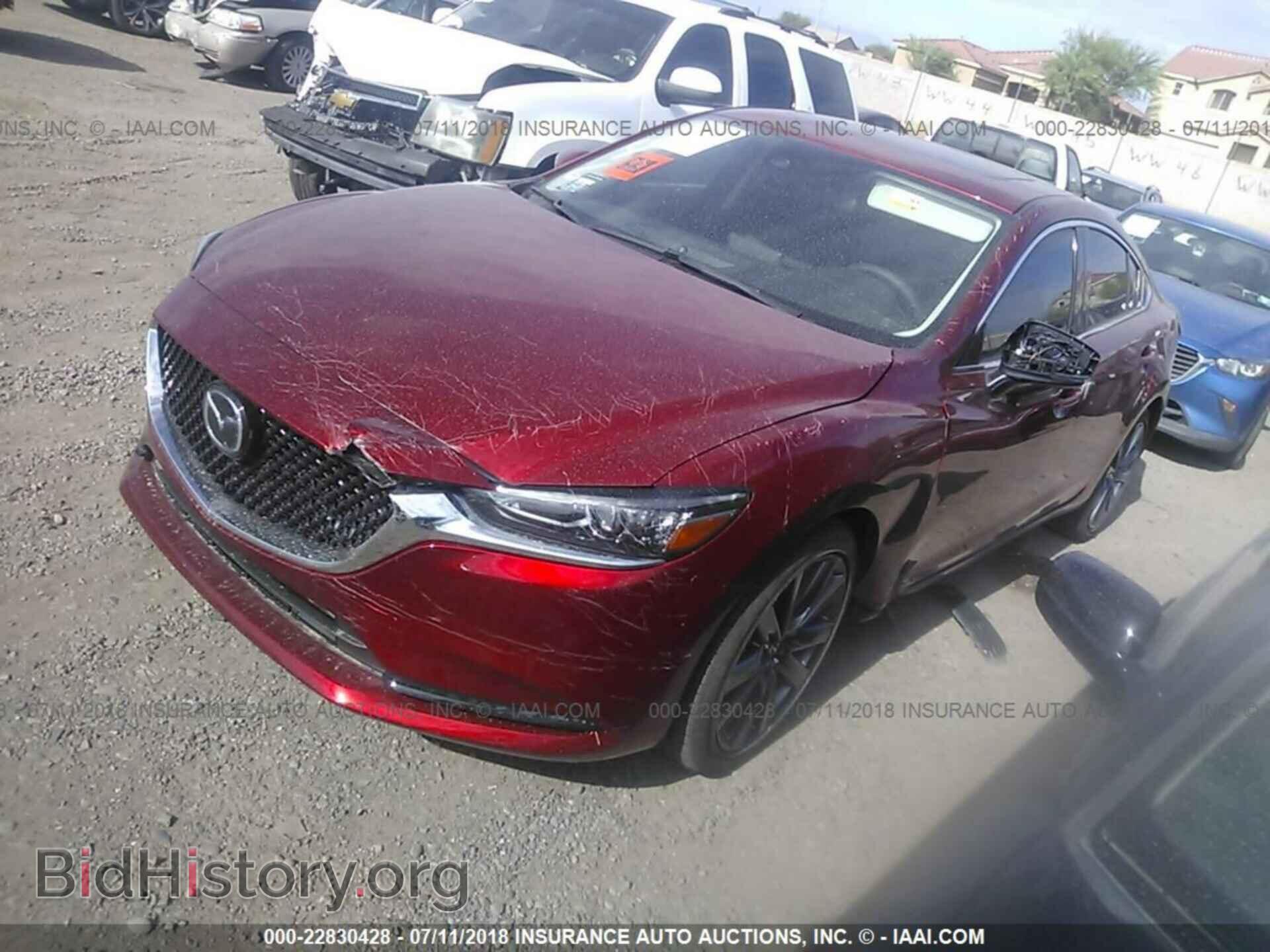 2018 Mazda 6 - VIN: JM1GL1VM6J1318675 - Фото 2