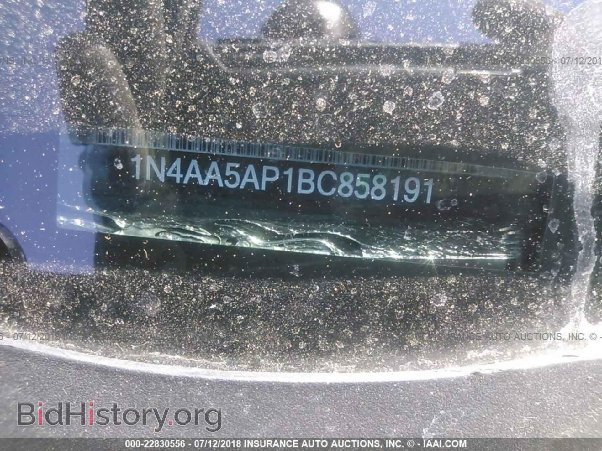 2011 Nissan Maxima - VIN: 1N4AA5AP1BC858191 - Фото 9