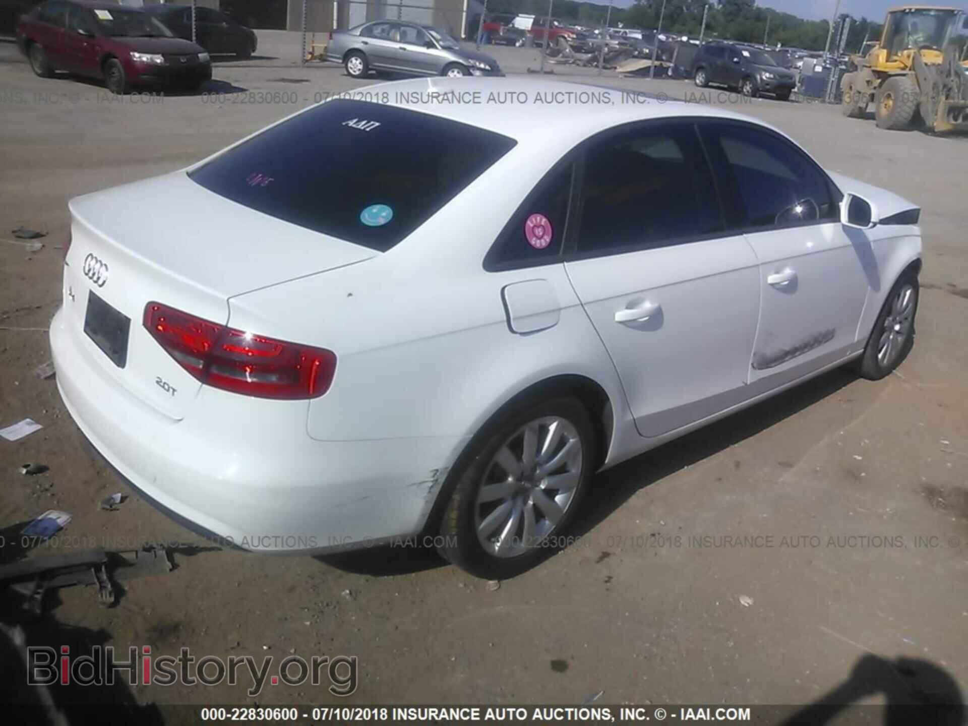 2013 Audi A4 - VIN: WAUAFAFL9DN032073 - Фото 4