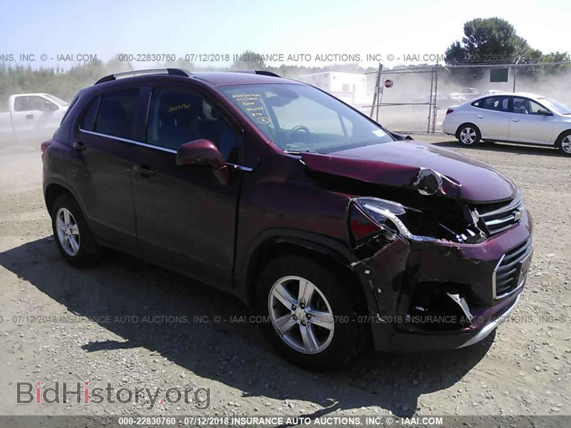 Фотография 3GNCJPSB8HL212152 - Chevrolet Trax 2017