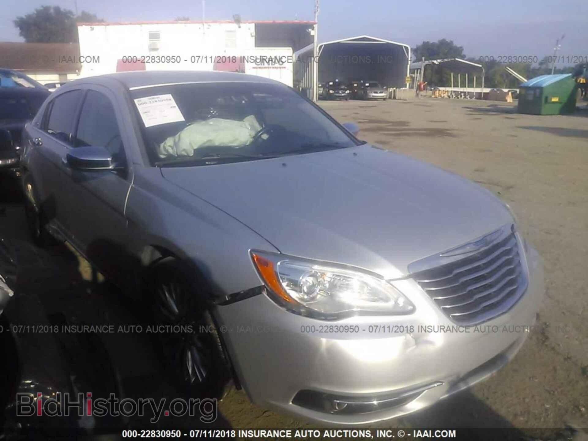 Фотография 1C3CCBCG9CN304304 - Chrysler 200 2012