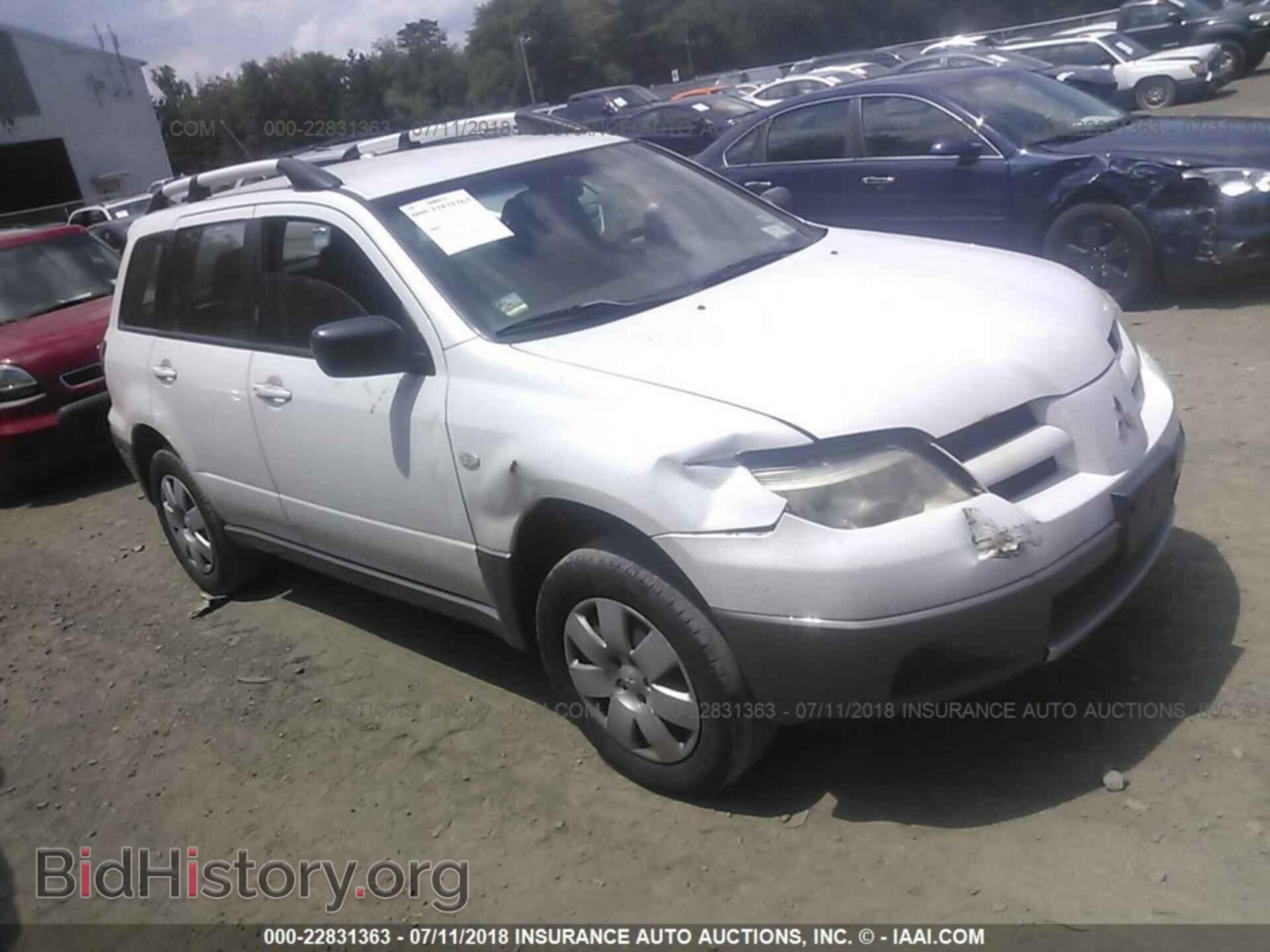 Фотография JA4LZ31F56U013975 - MITSUBISHI OUTLANDER 2006