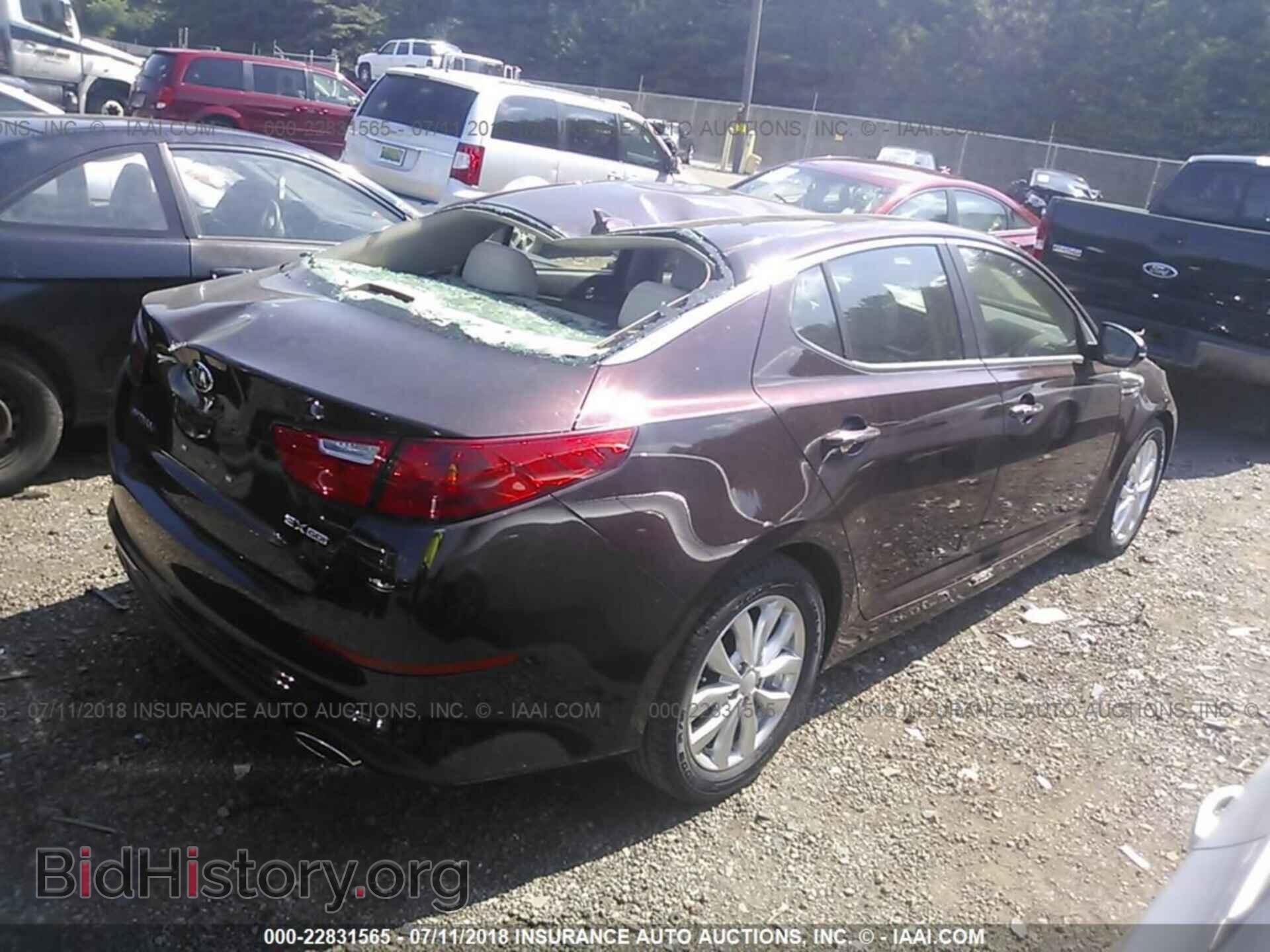 2015 Kia Optima - VIN: 5XXGN4A73FG398363 - Photo 4