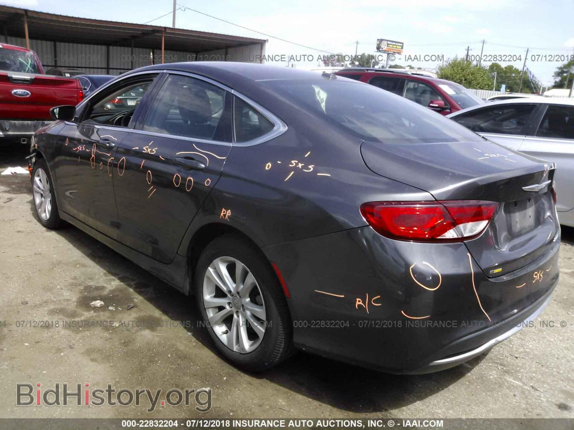 2015 Chrysler 200 - VIN: 1C3CCCAB6FN674739 - Фото 3