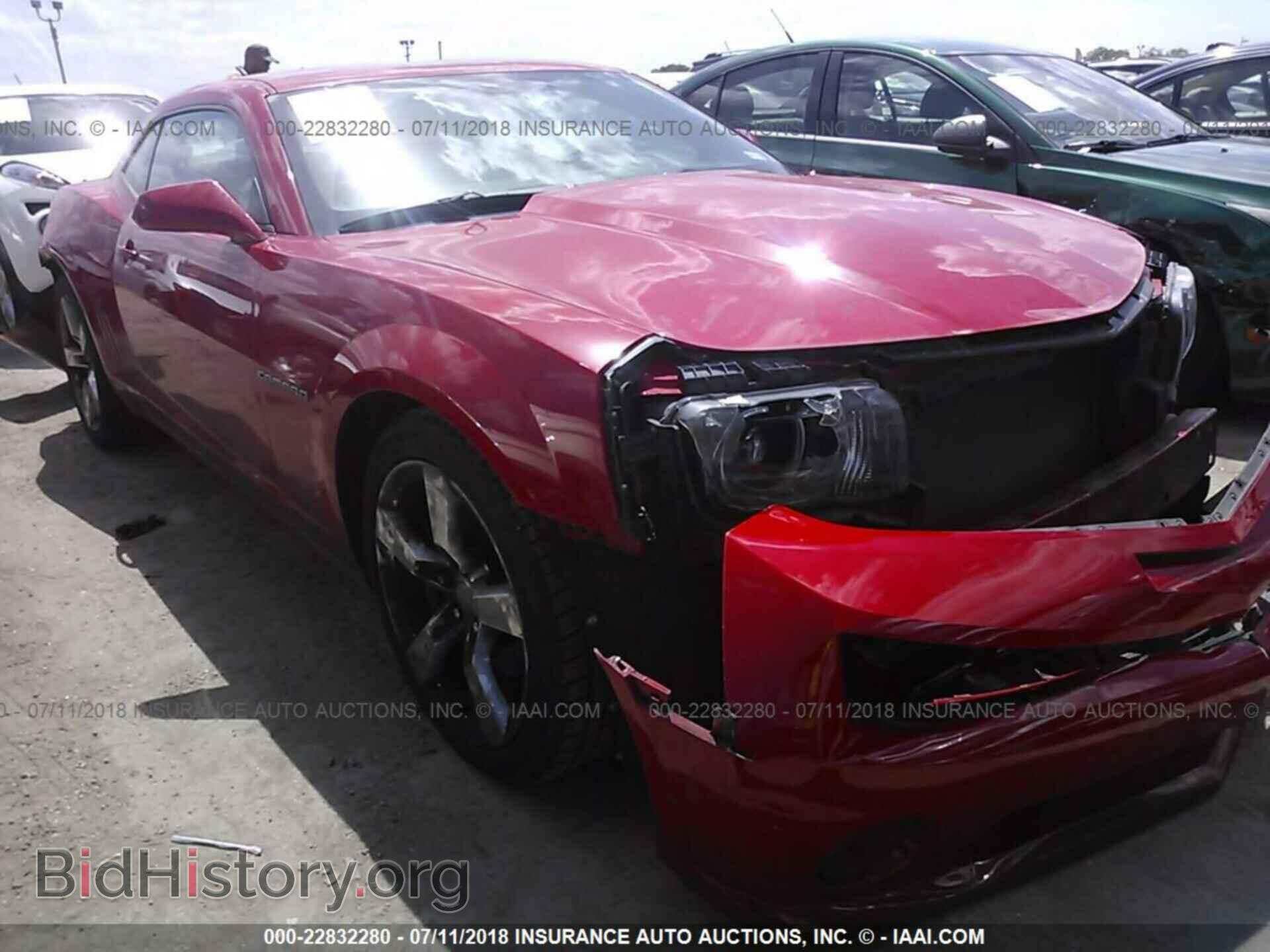 Фотография 2G1FT1EW4D9205376 - Chevrolet Camaro 2013