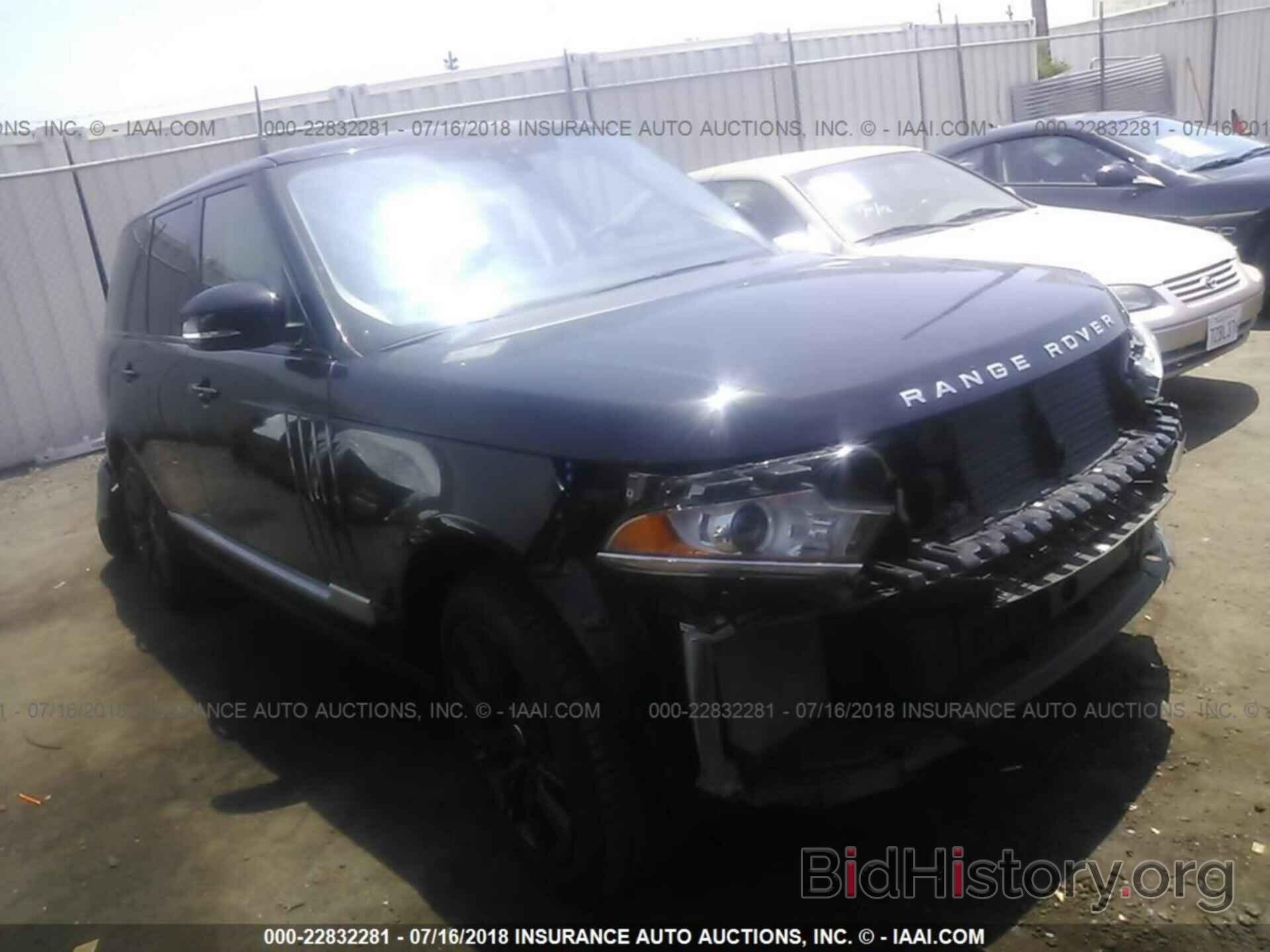 Photo SALGR2FV2HA337013 - Land rover Range rover 2017