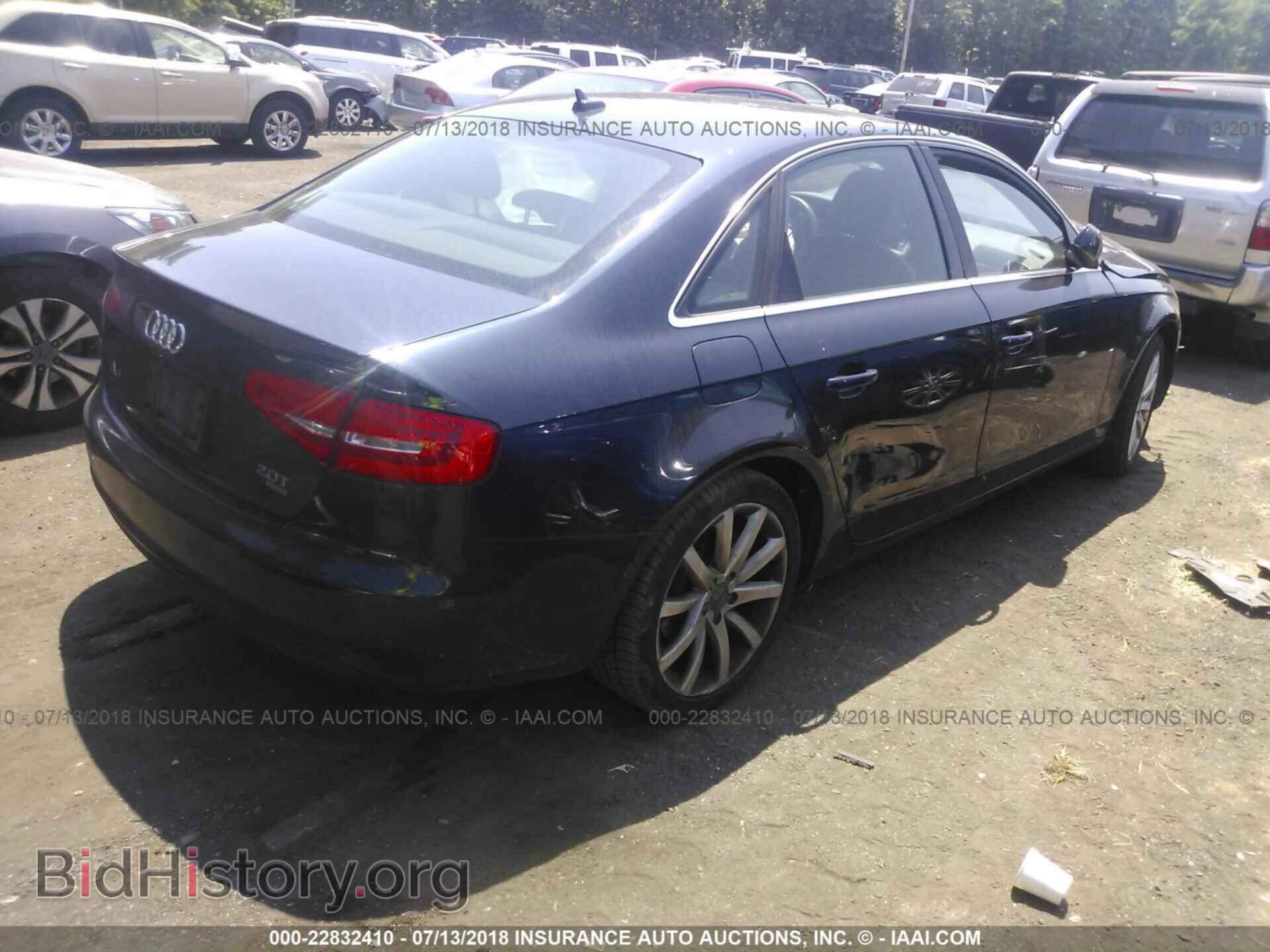 2013 Audi A4 - VIN: WAUFFAFL2DN021406 - Photo 4