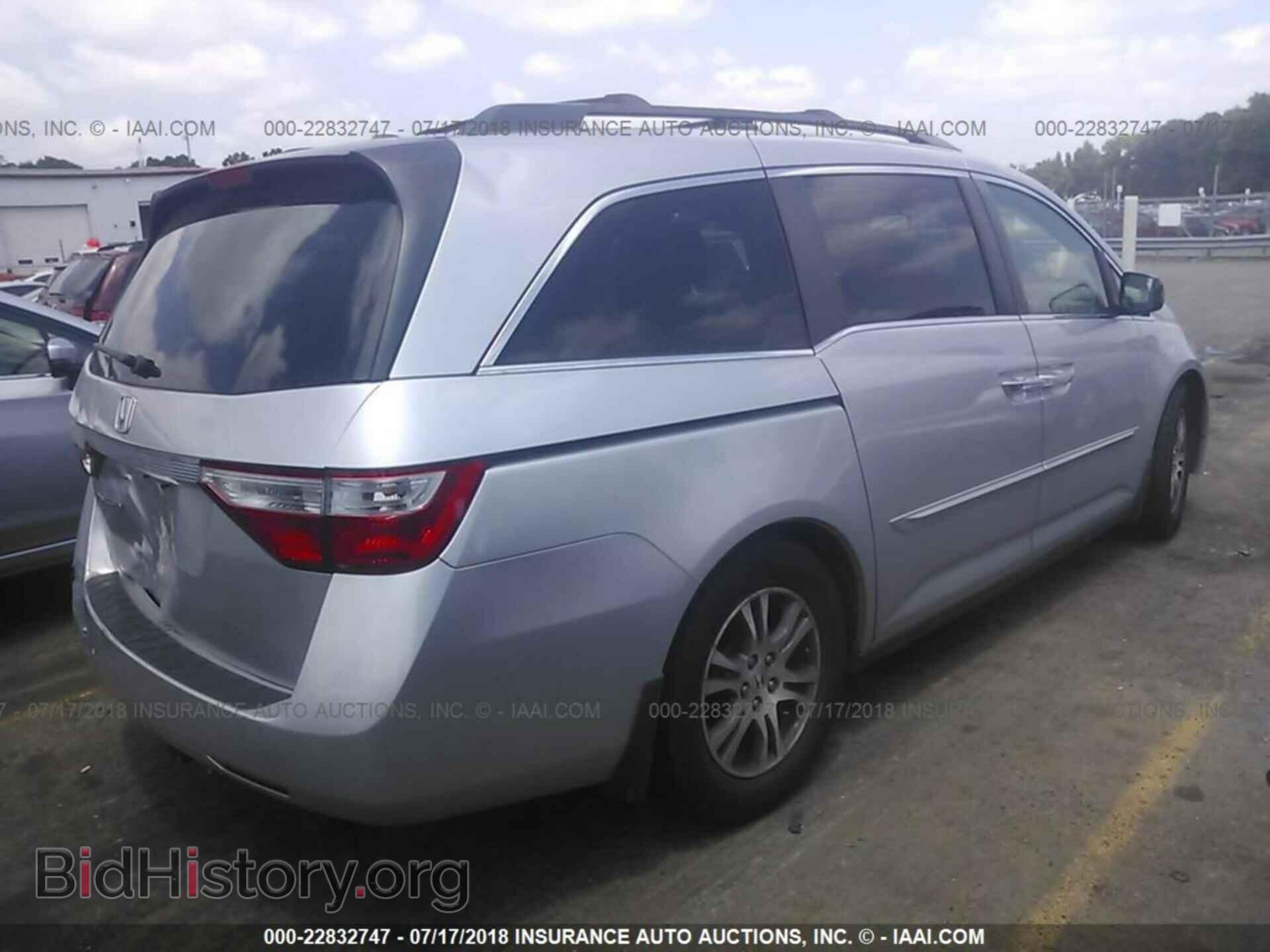 2012 Honda Odyssey - VIN: 5FNRL5H60CB106586 - Фото 4