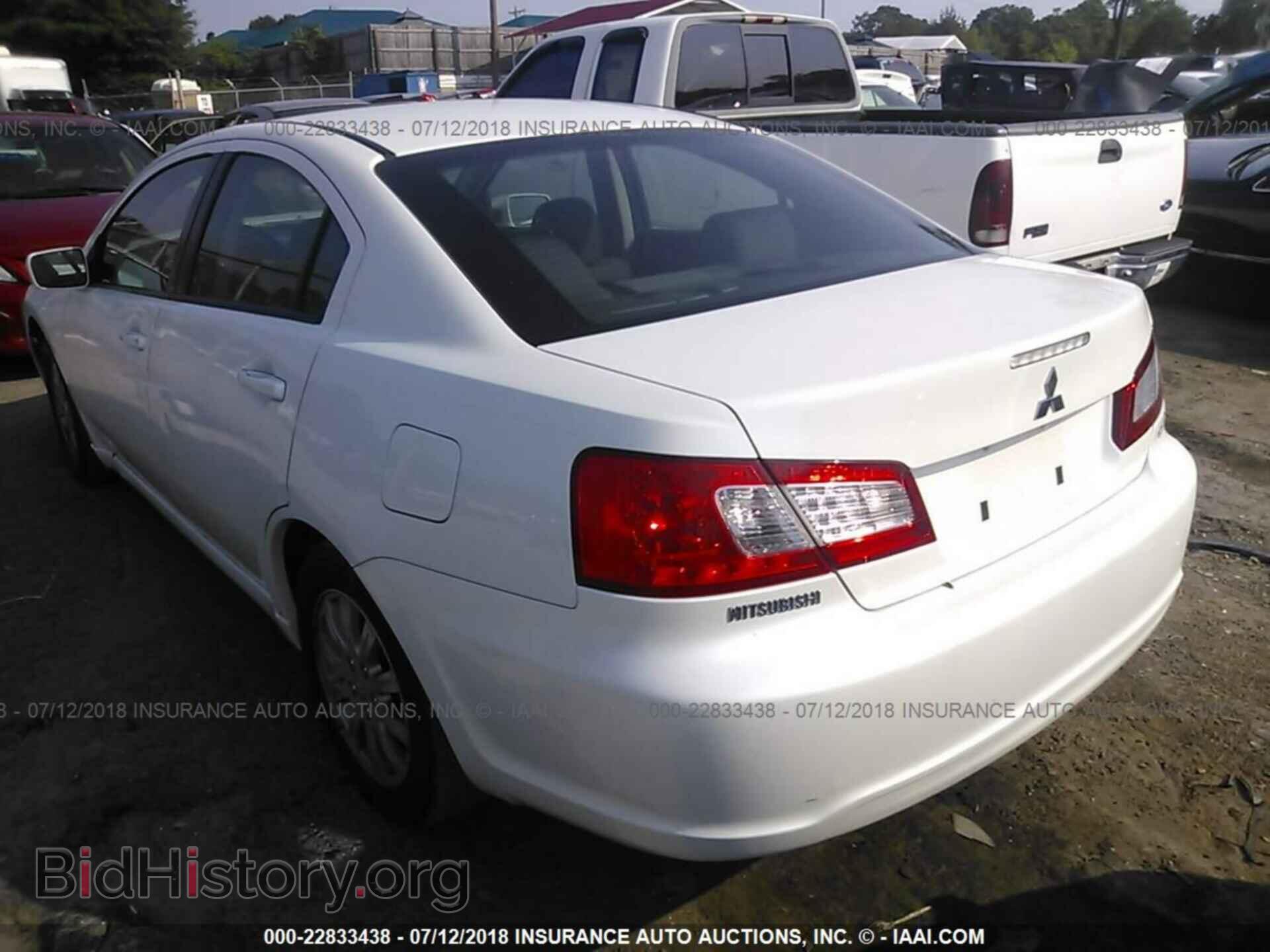 2012 Mitsubishi Galant - VIN: 4A32B2FF3CE015431 - Фото 3