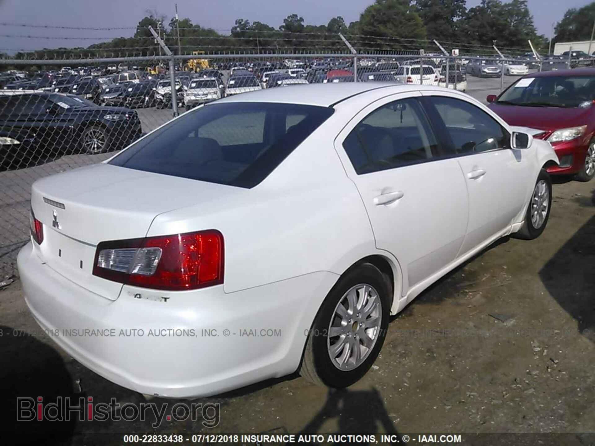 2012 Mitsubishi Galant - VIN: 4A32B2FF3CE015431 - Фото 4