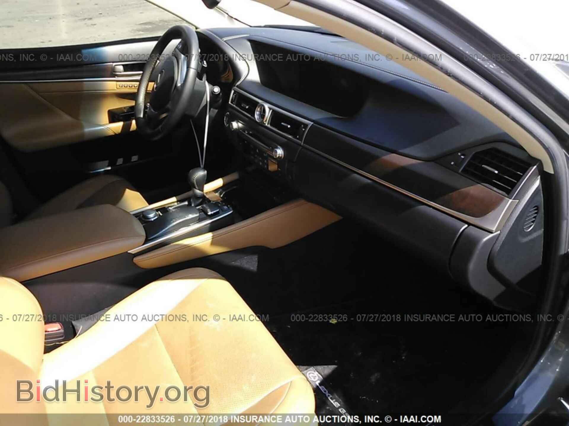 2013 LEXUS GS - VIN: JTHBE1BL9D5017801 - Photo 5