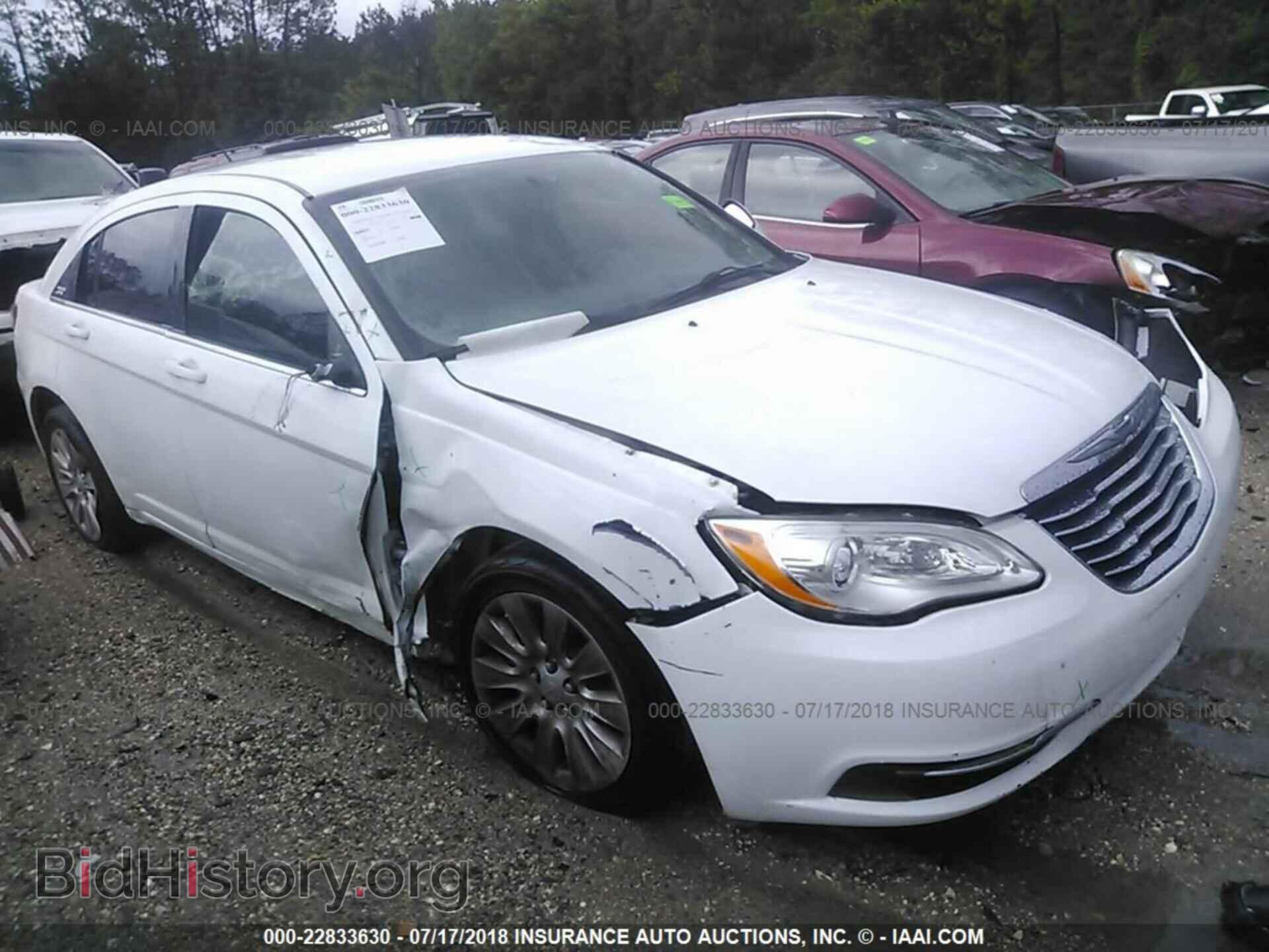 Фотография 1C3CCBAB2CN292360 - Chrysler 200 2012