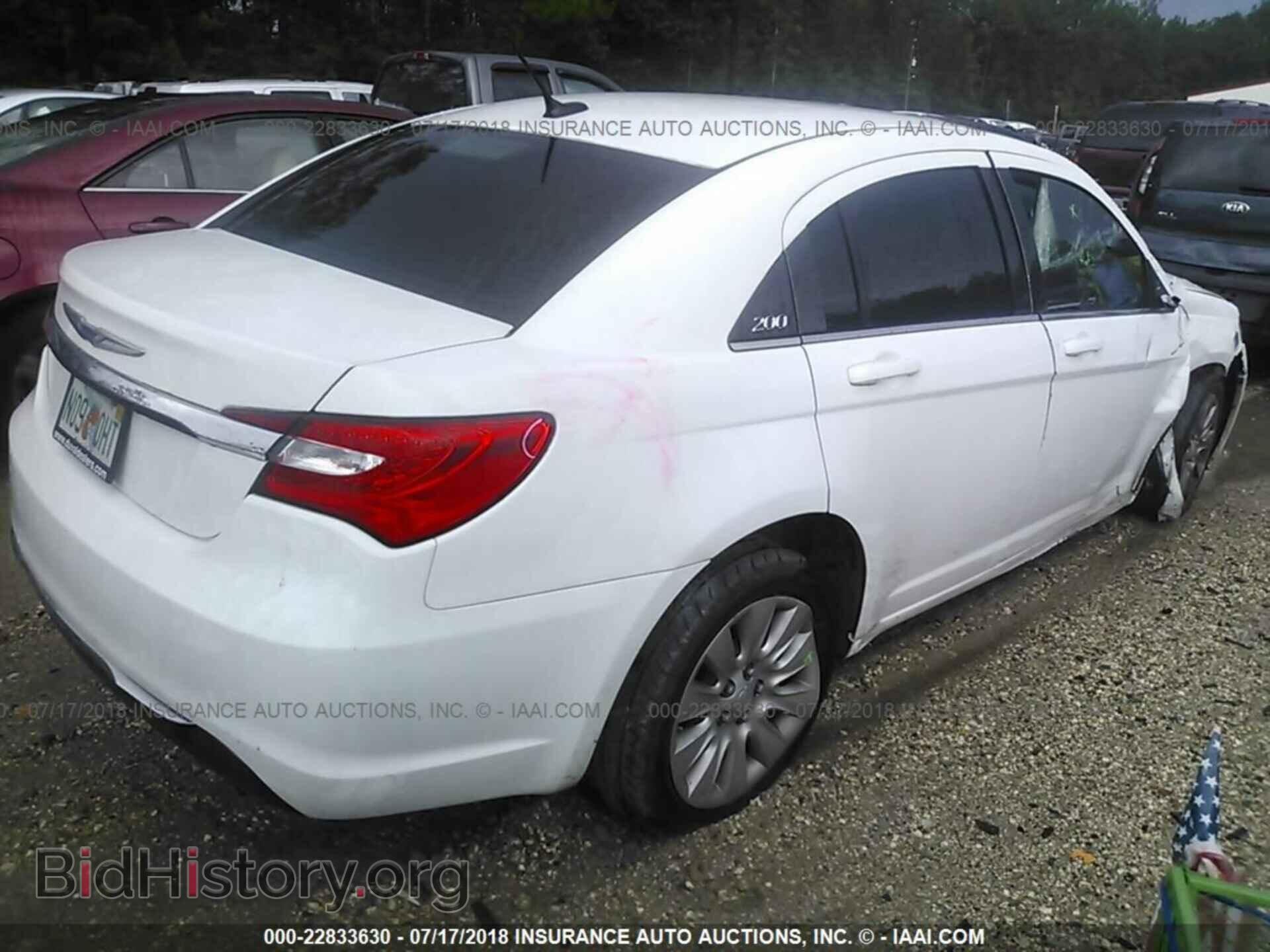 2012 Chrysler 200 - VIN: 1C3CCBAB2CN292360 - Фото 4