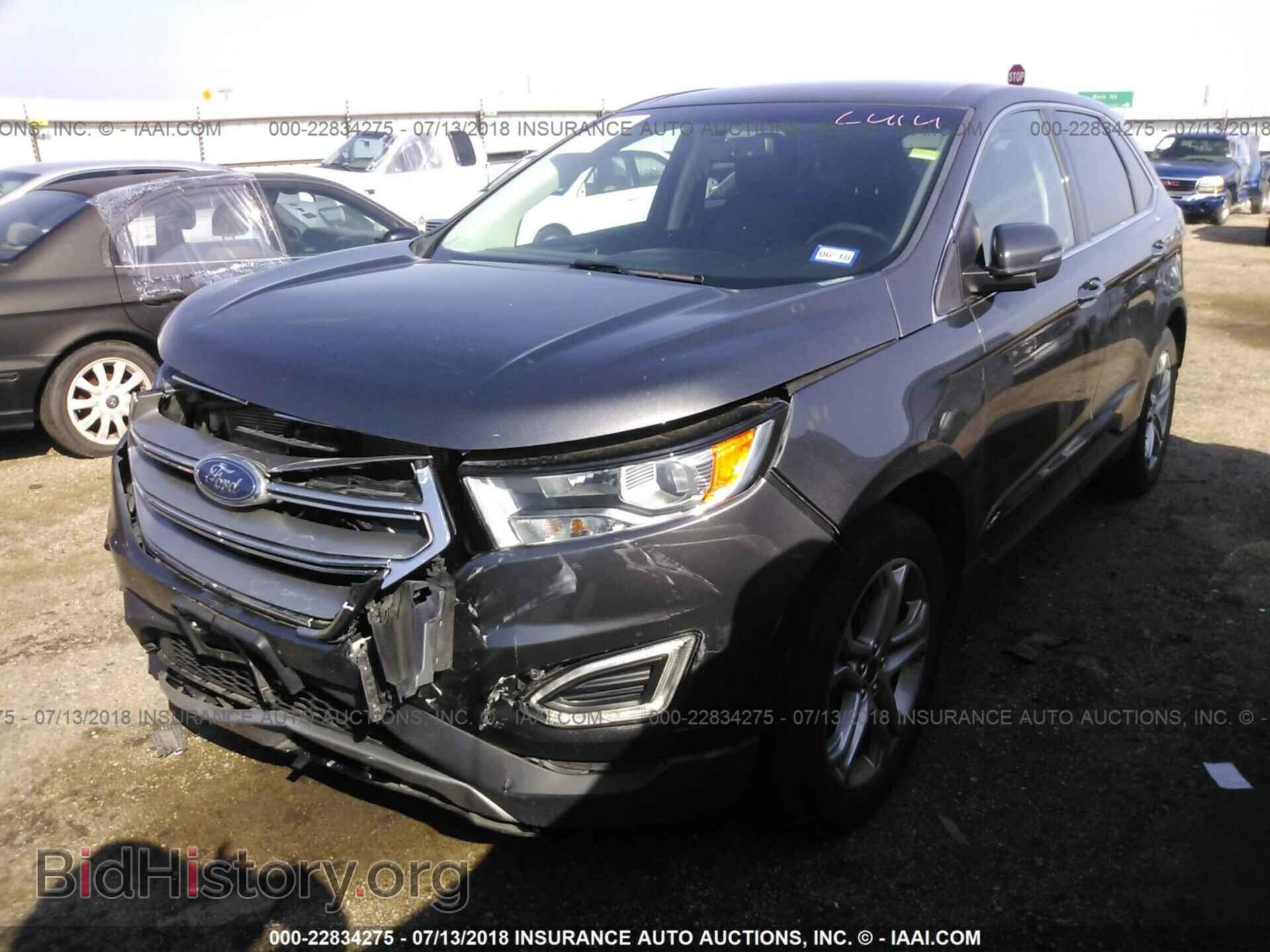 2015 Ford Edge - VIN: 2FMTK3K95FBB61578 - Photo 2