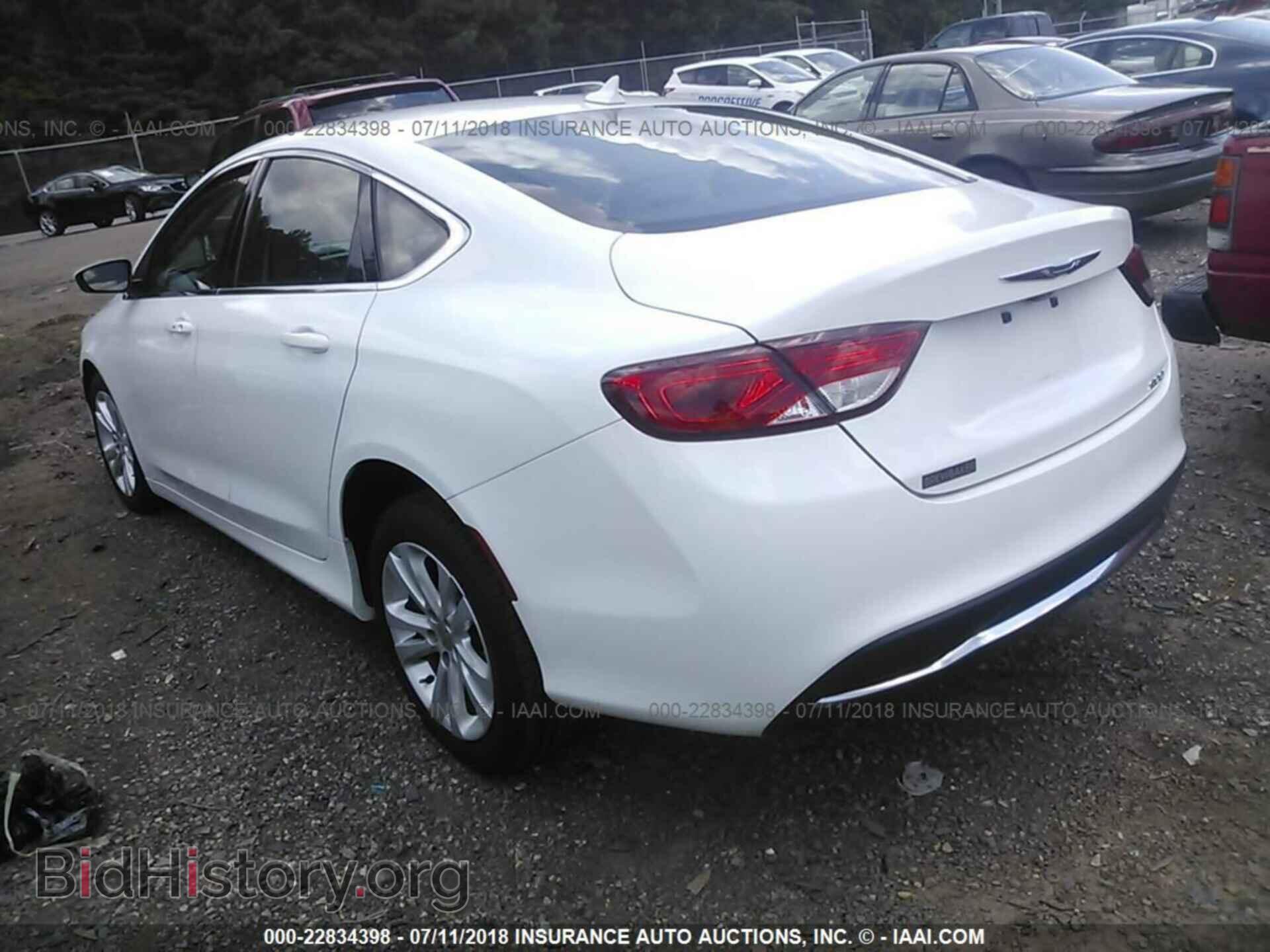 2017 Chrysler 200 - VIN: 1C3CCCAB6HN507512 - Фото 3