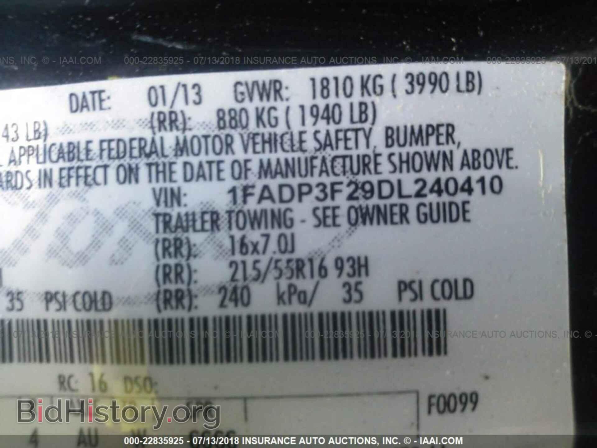 2013 Ford Focus - VIN: 1FADP3F29DL240410 - Photo 9
