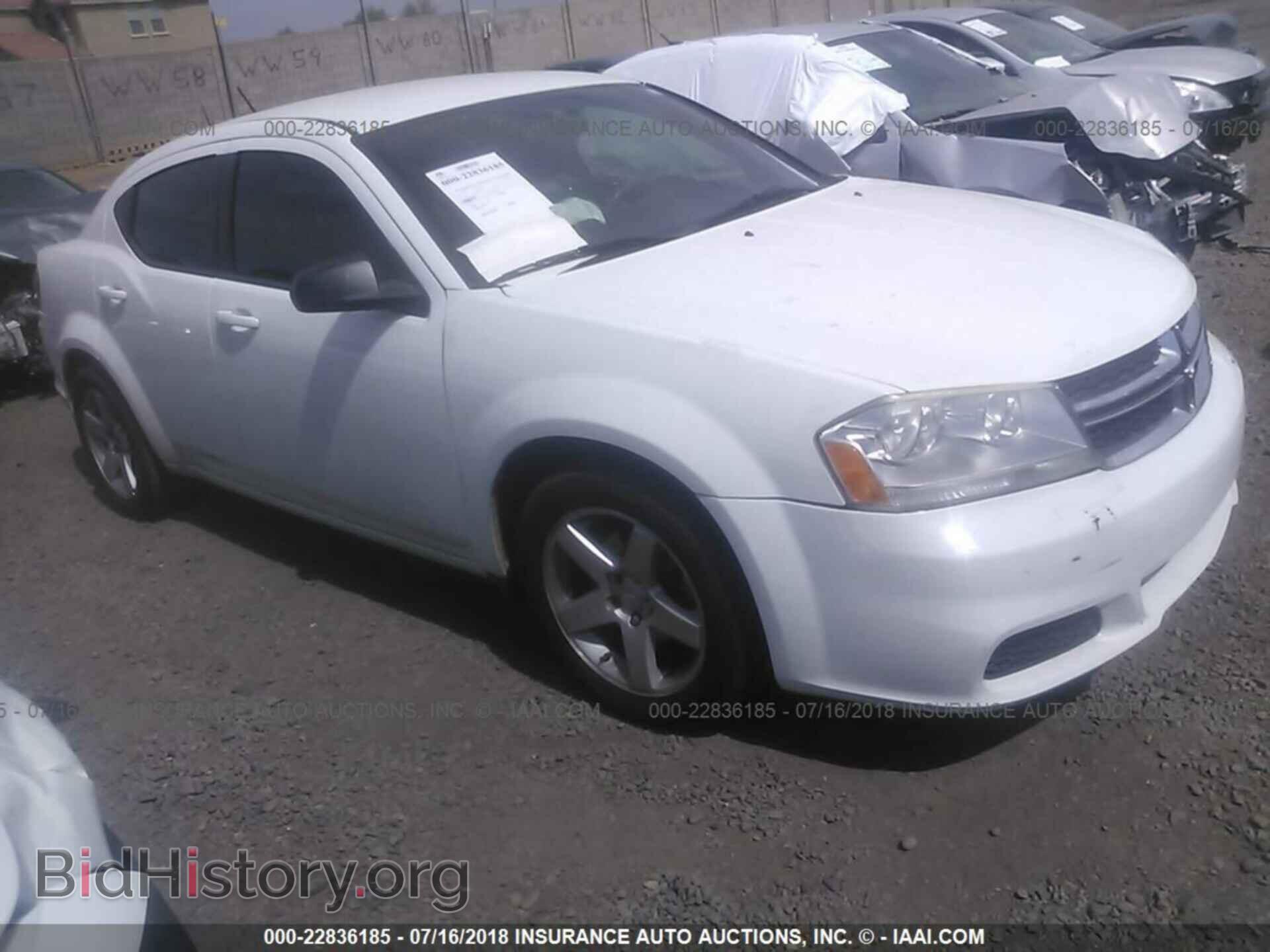 Фотография 1C3CDZABXDN537669 - Dodge Avenger 2013
