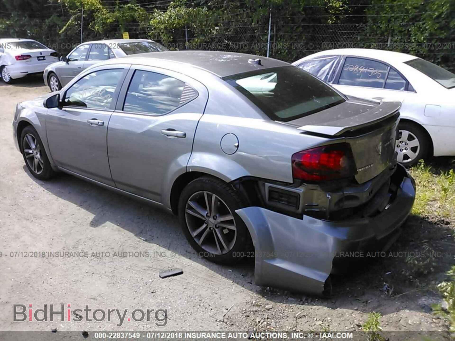 2012 Dodge Avenger - VIN: 1C3CDZAG4CN314280 - Фото 3