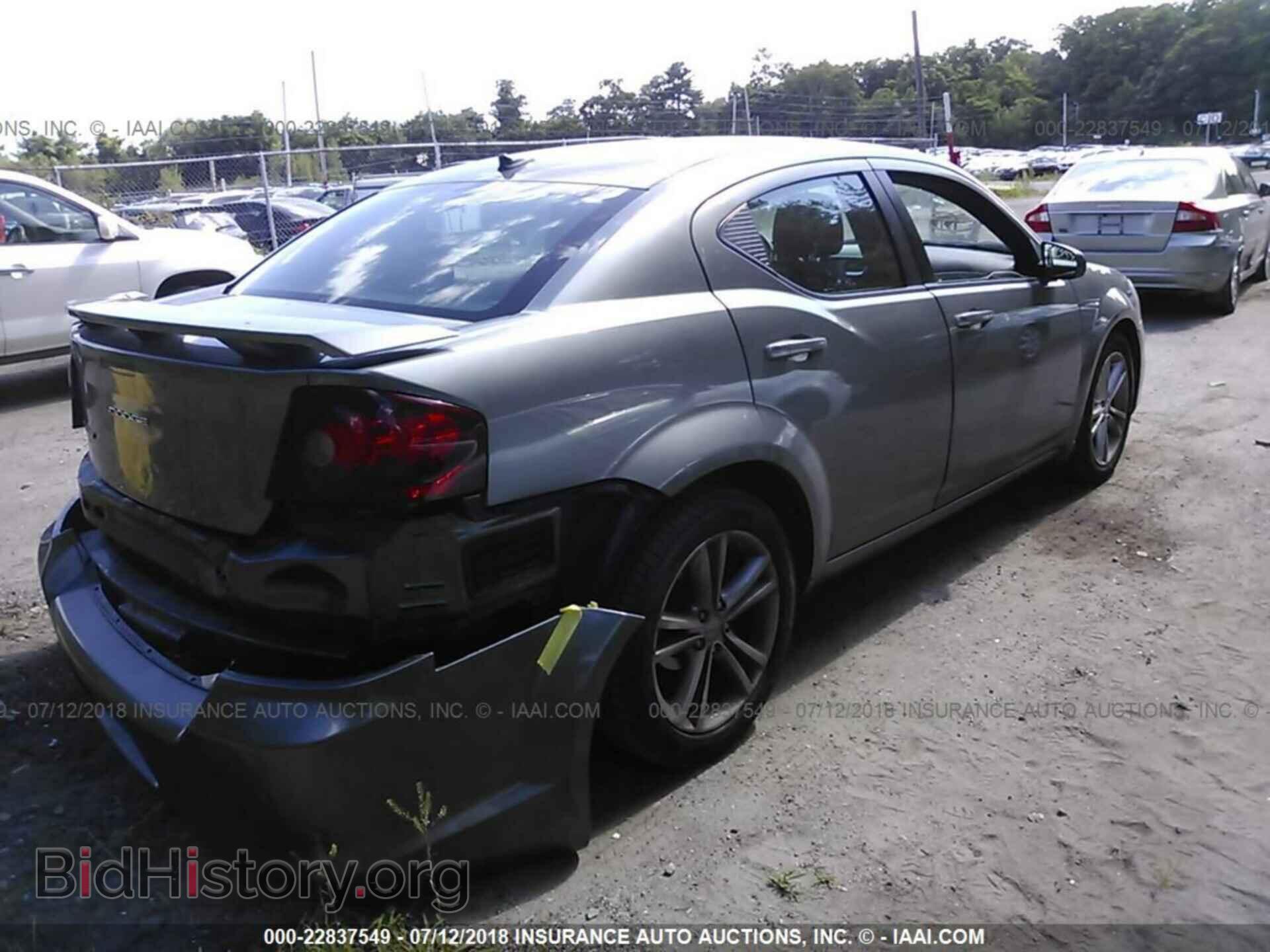 2012 Dodge Avenger - VIN: 1C3CDZAG4CN314280 - Фото 4