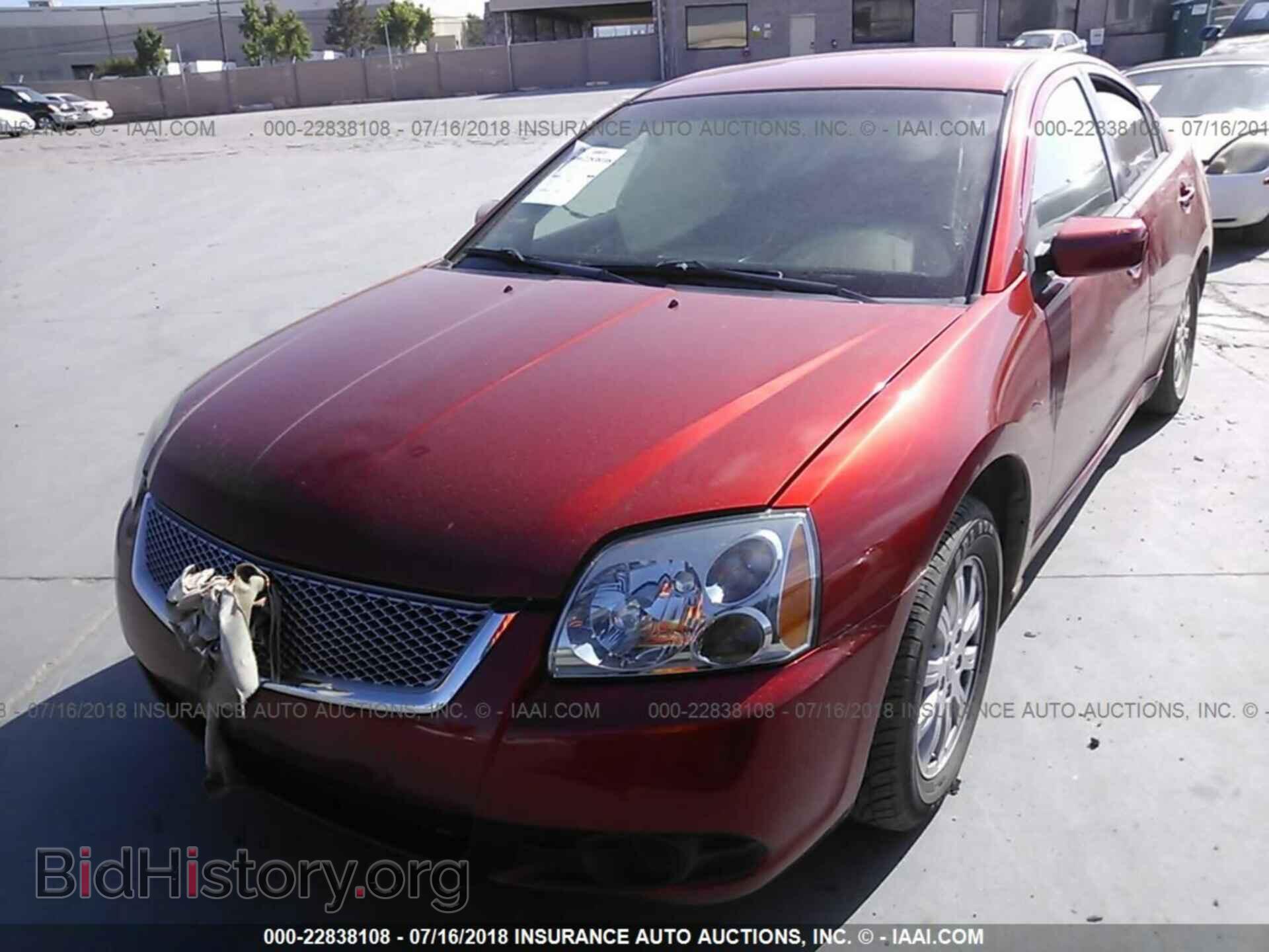 2012 Mitsubishi Galant - VIN: 4A32B2FF1CE018375 - Фото 2