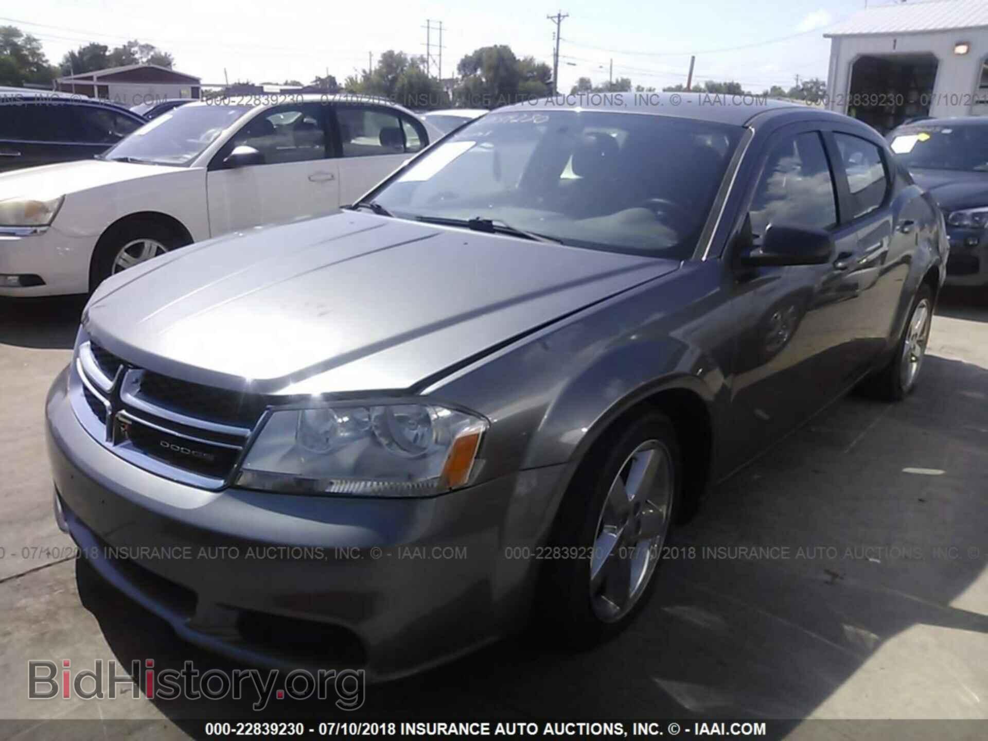 2013 Dodge Avenger - VIN: 1C3CDZAB9DN565933 - Фото 2