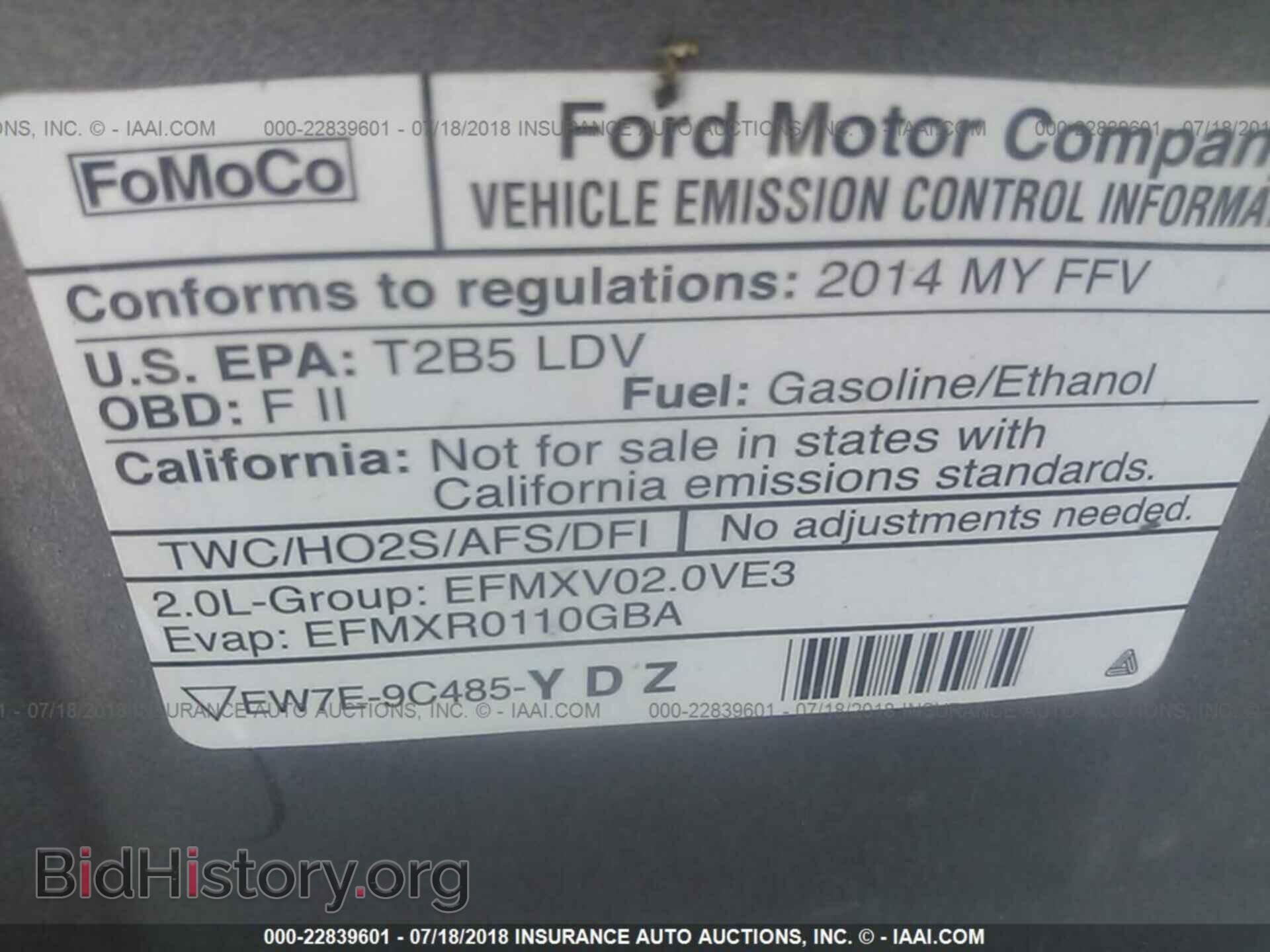 2014 Ford Focus - VIN: 1FADP3K22EL147915 - Фото 9