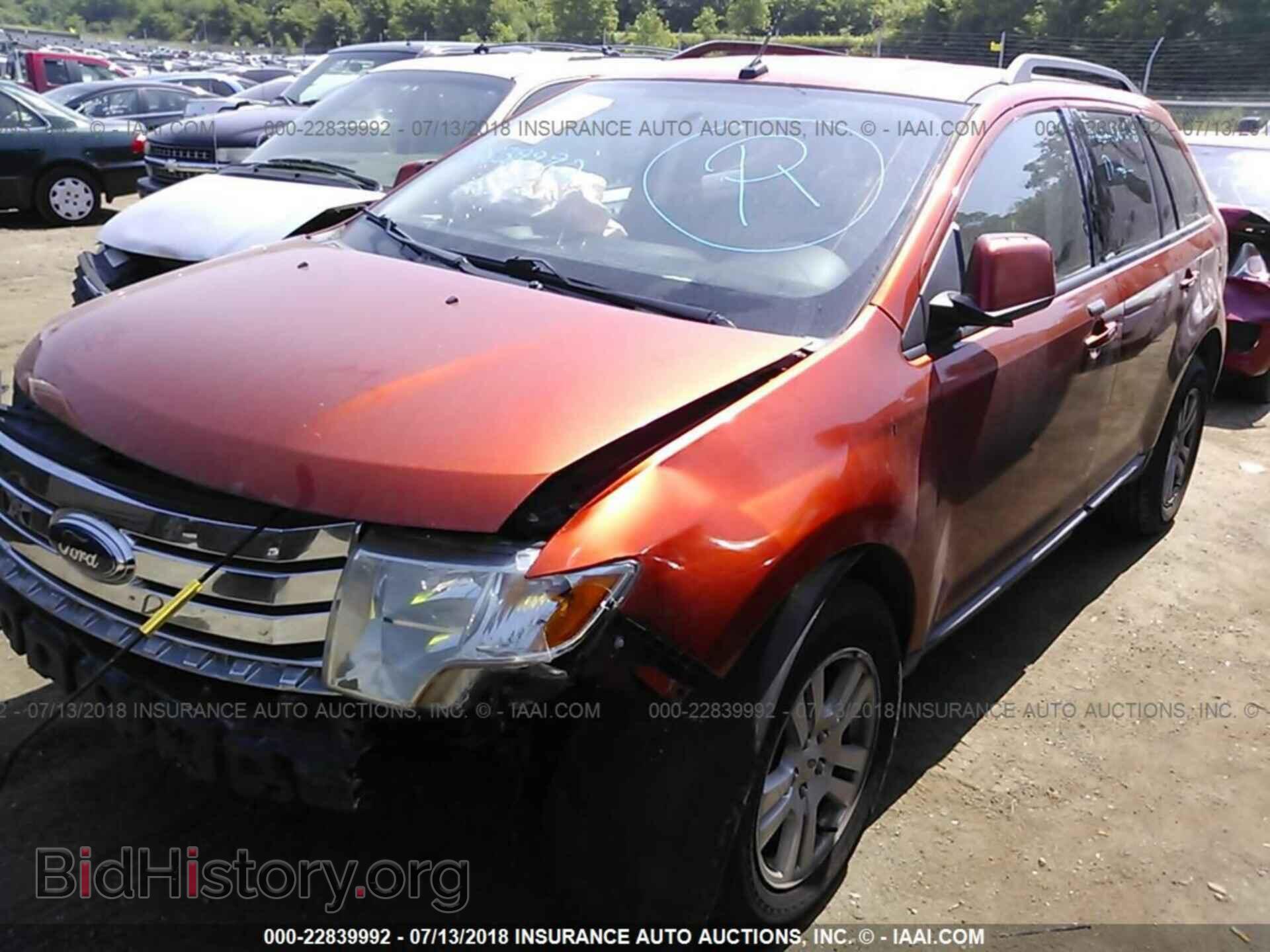 2008 FORD EDGE - VIN: 2FMDK48C98BB22475 - Фото 2