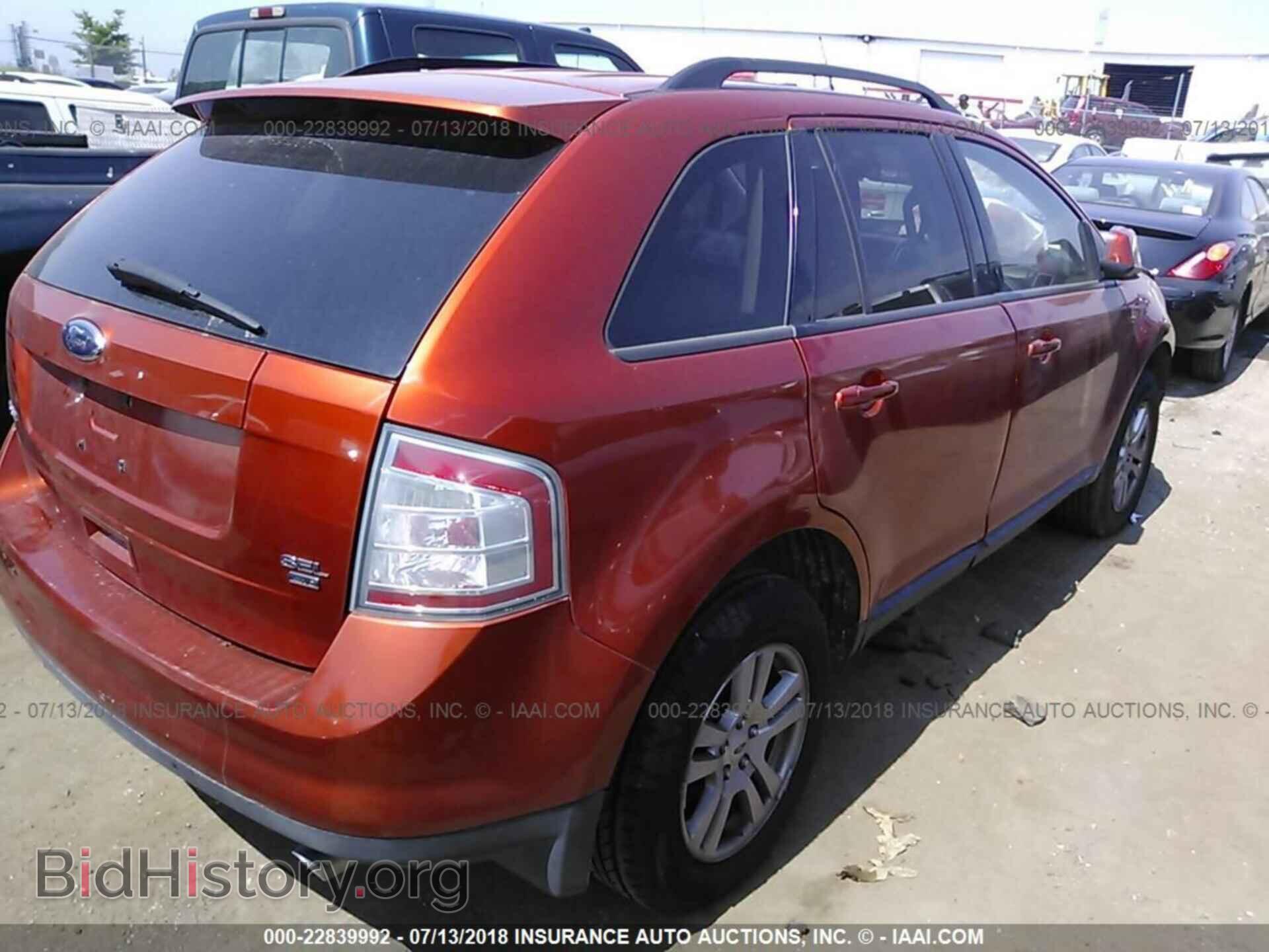 2008 FORD EDGE - VIN: 2FMDK48C98BB22475 - Фото 4