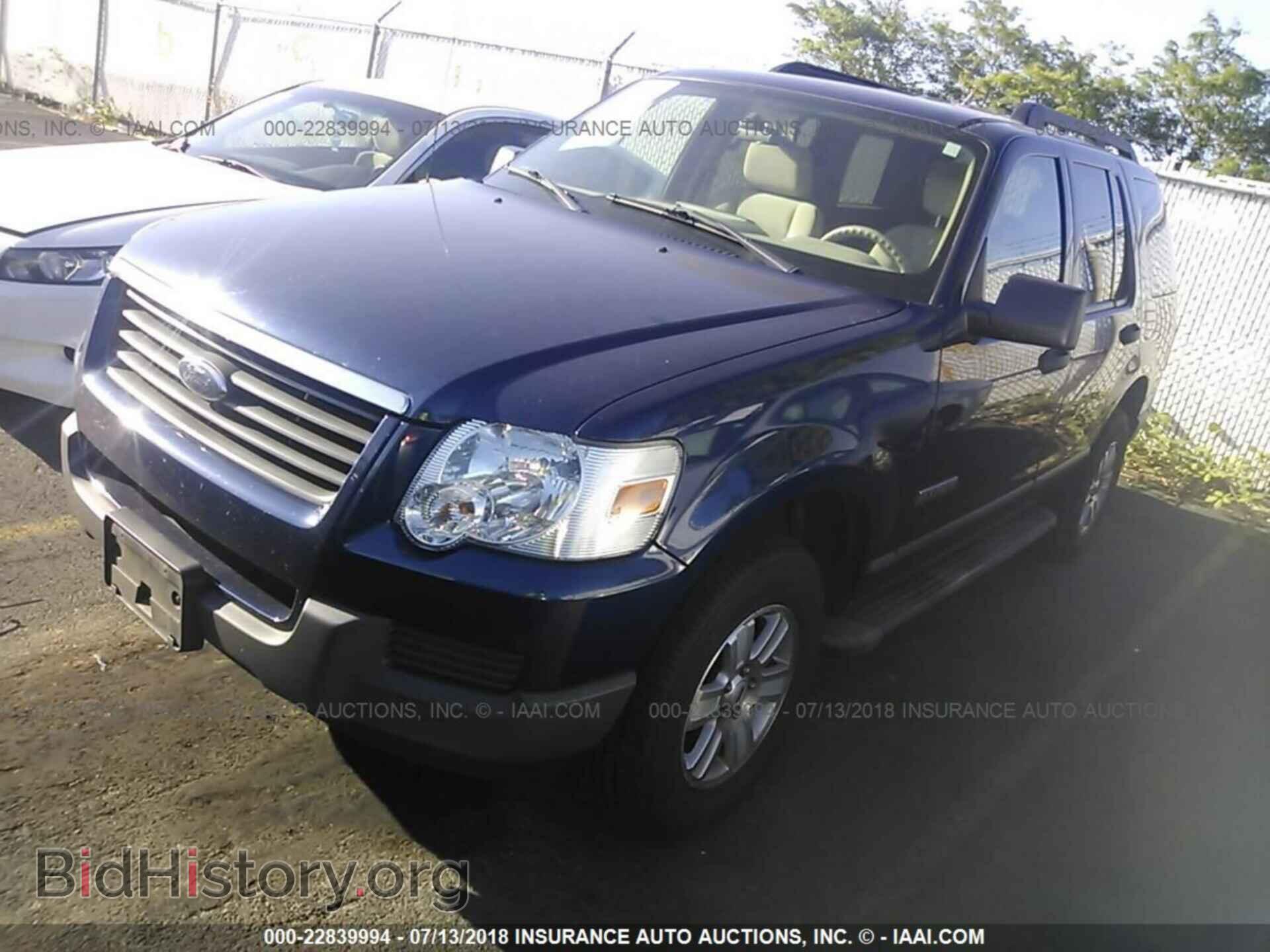 2006 FORD EXPLORER - VIN: 1FMEU72E66ZA07031 - Фото 2