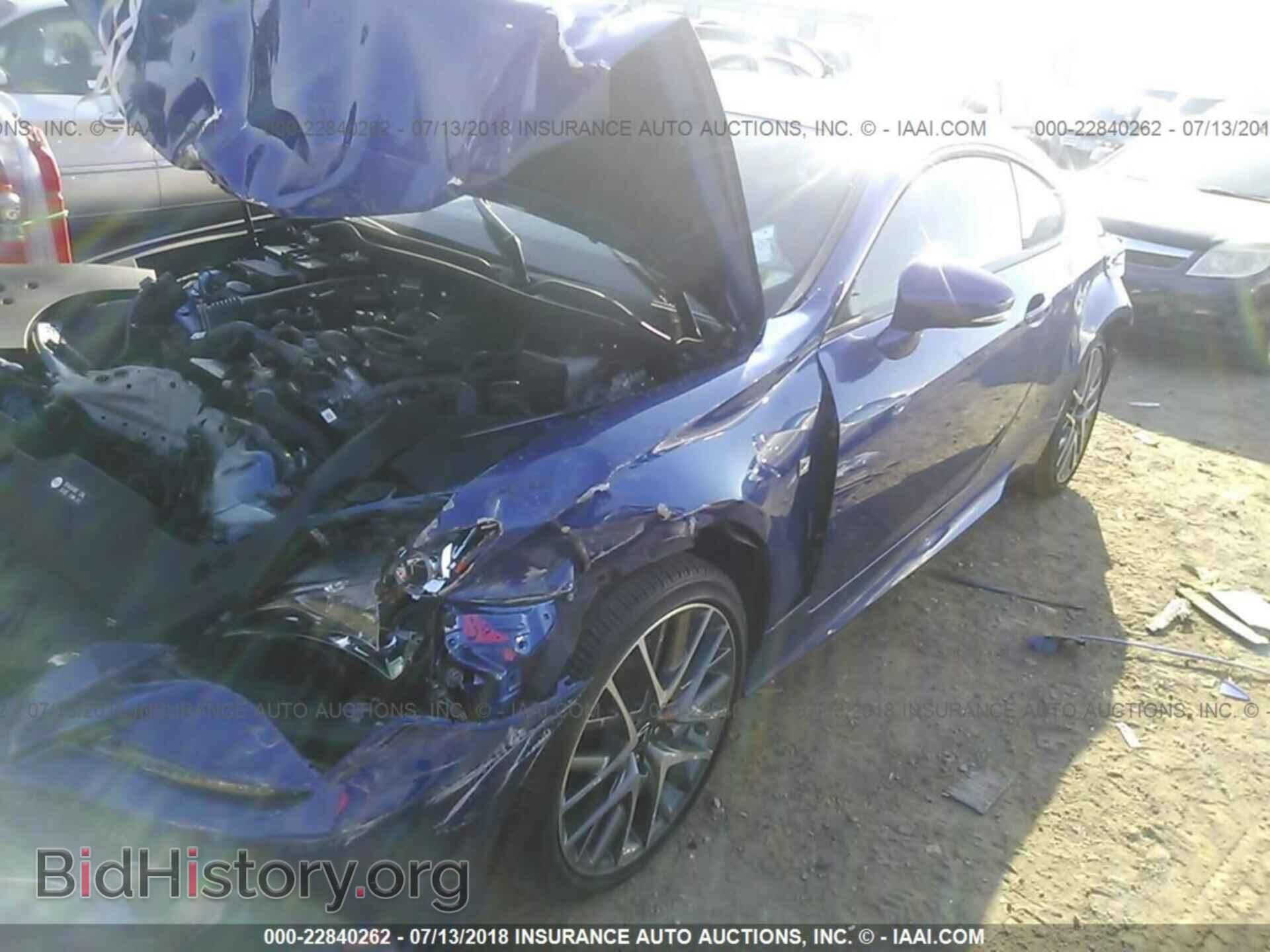 2015 Lexus Rc - VIN: JTHSE5BCXF5004825 - Фото 2