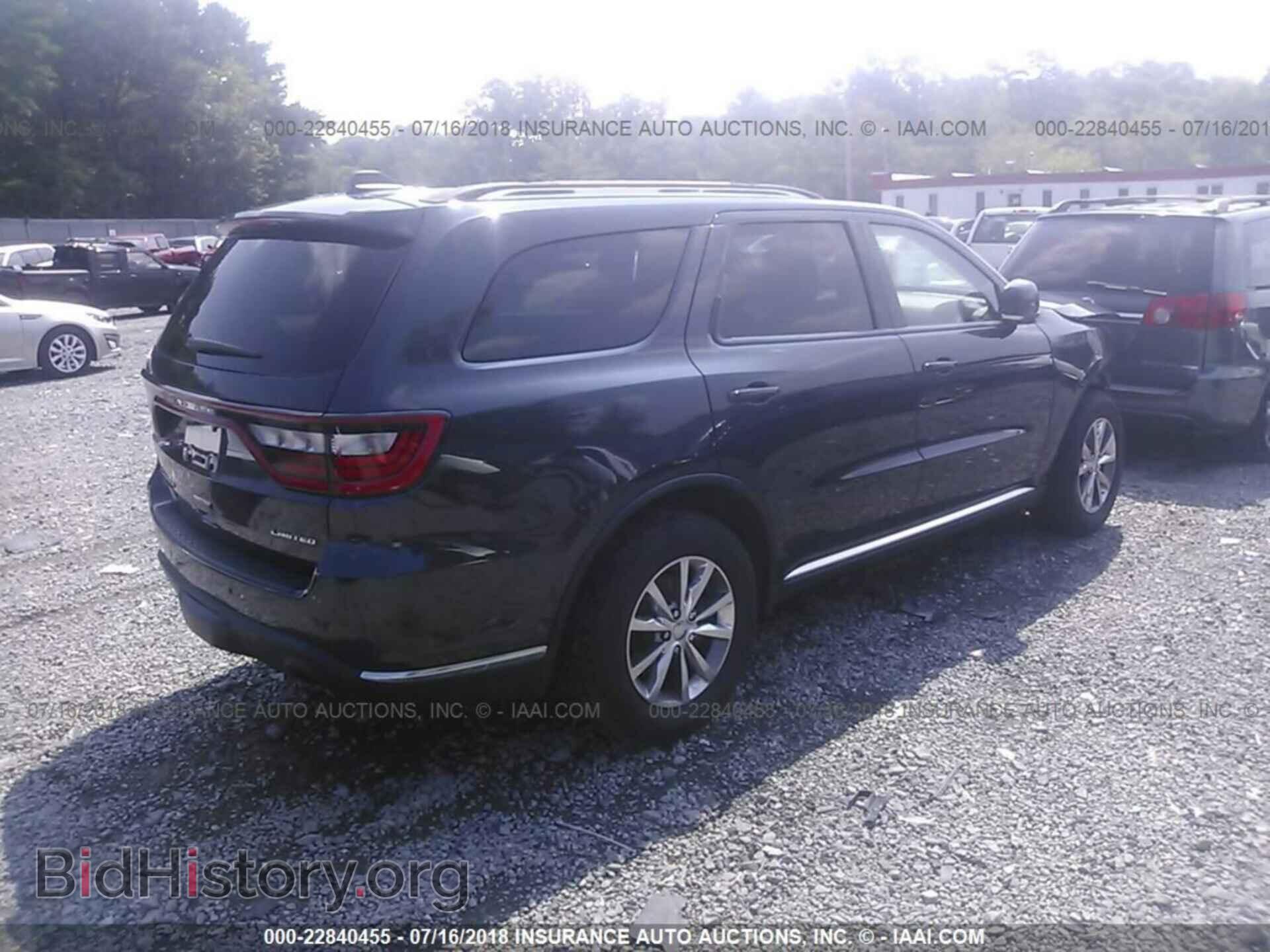 2015 Dodge Durango - VIN: 1C4RDJDGXFC927457 - Фото 4