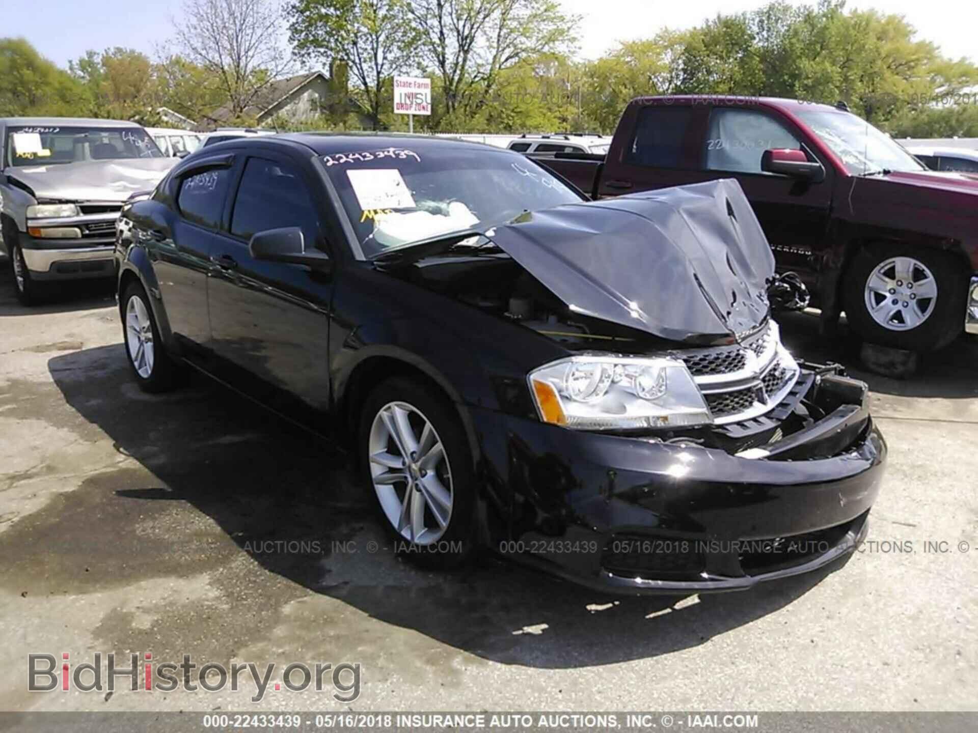 Photo 1C3CDZAG1DN519878 - DODGE AVENGER 2013