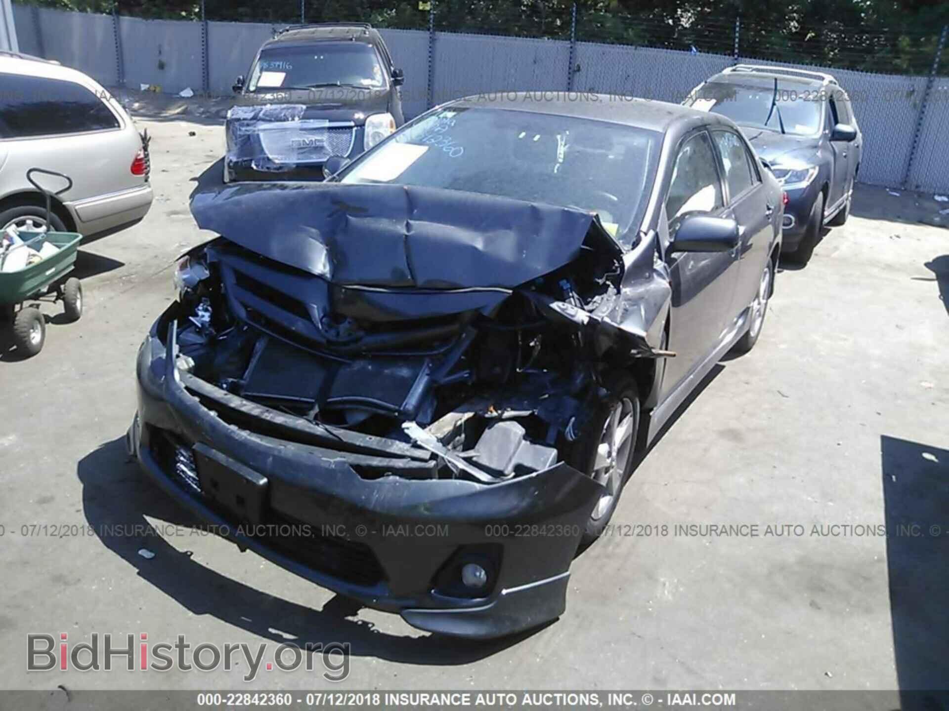 2011 Toyota Corolla - VIN: 2T1BU4EE9BC581399 - Фото 2