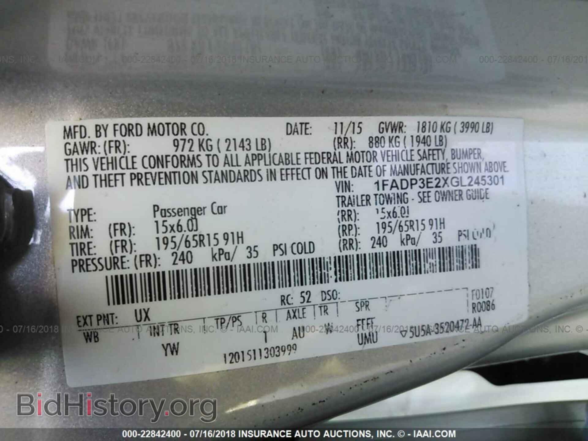 2016 Ford Focus - VIN: 1FADP3E2XGL245301 - Photo 9