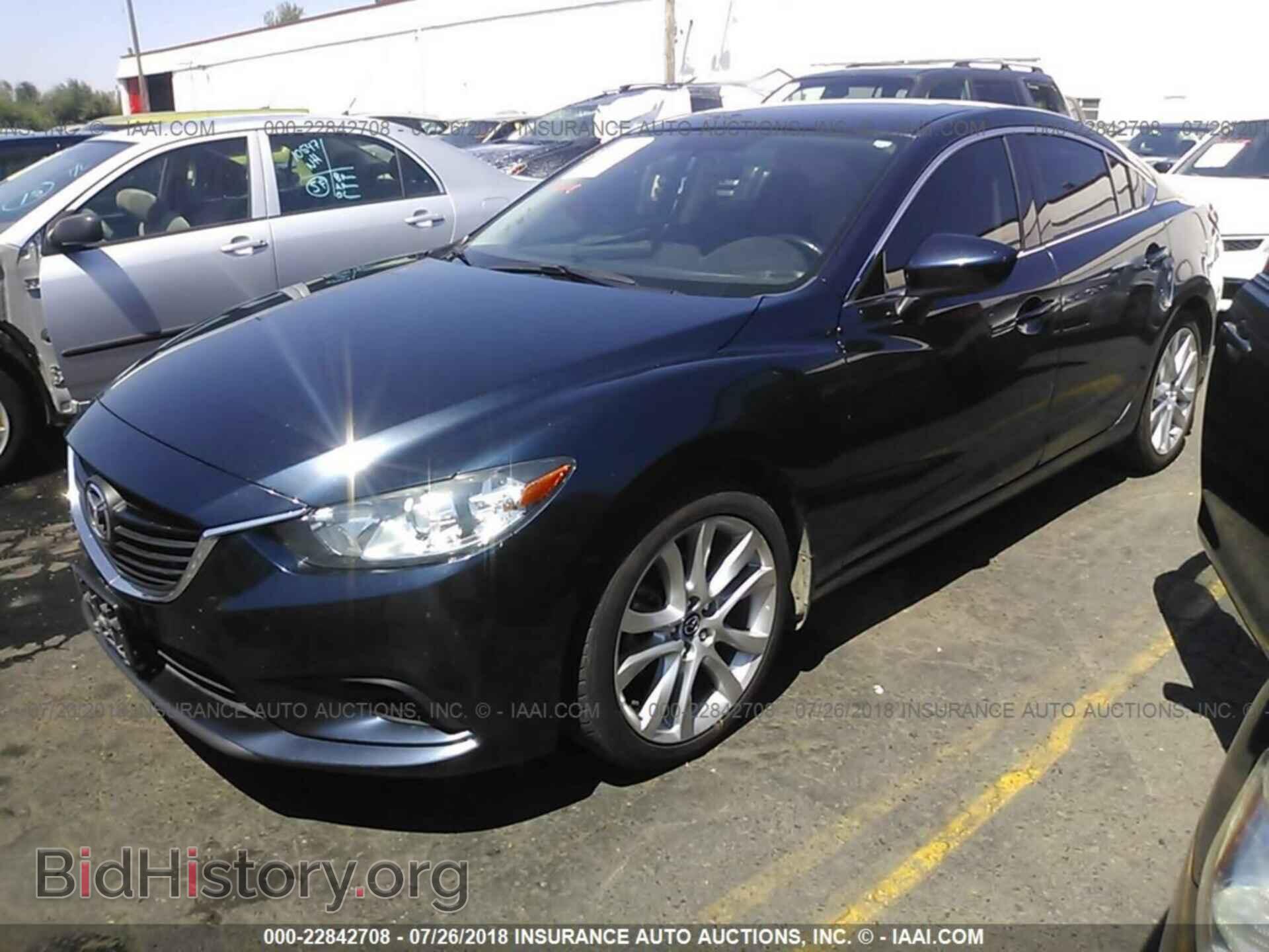 2015 Mazda 6 - VIN: JM1GJ1V55F1208870 - Фото 2