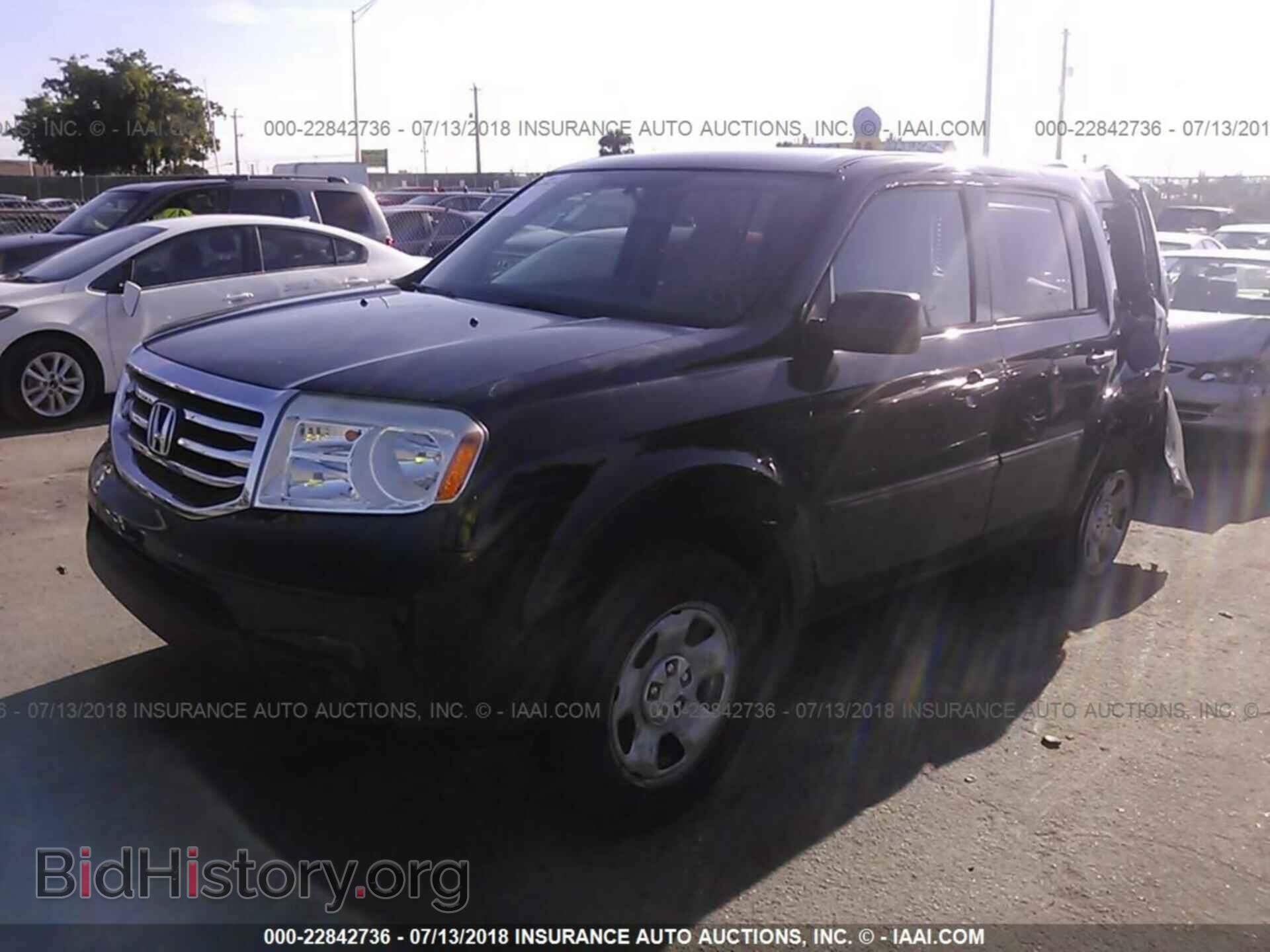 2013 Honda Pilot - VIN: 5FNYF3H2XDB038044 - Фото 2
